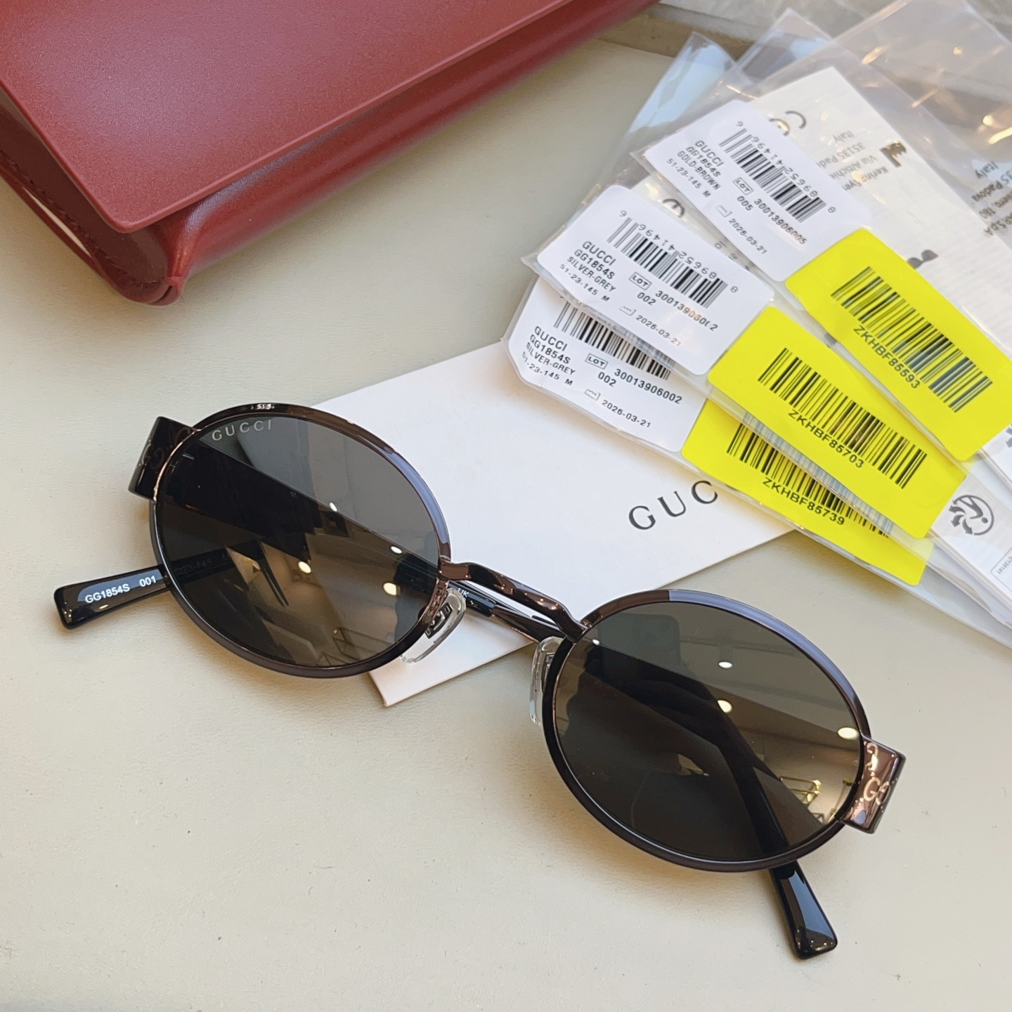 【GUCC*】古*驰新款太阳镜 高品质✨✨，MODEL：GG1854S，SIZE:51口23-145 M