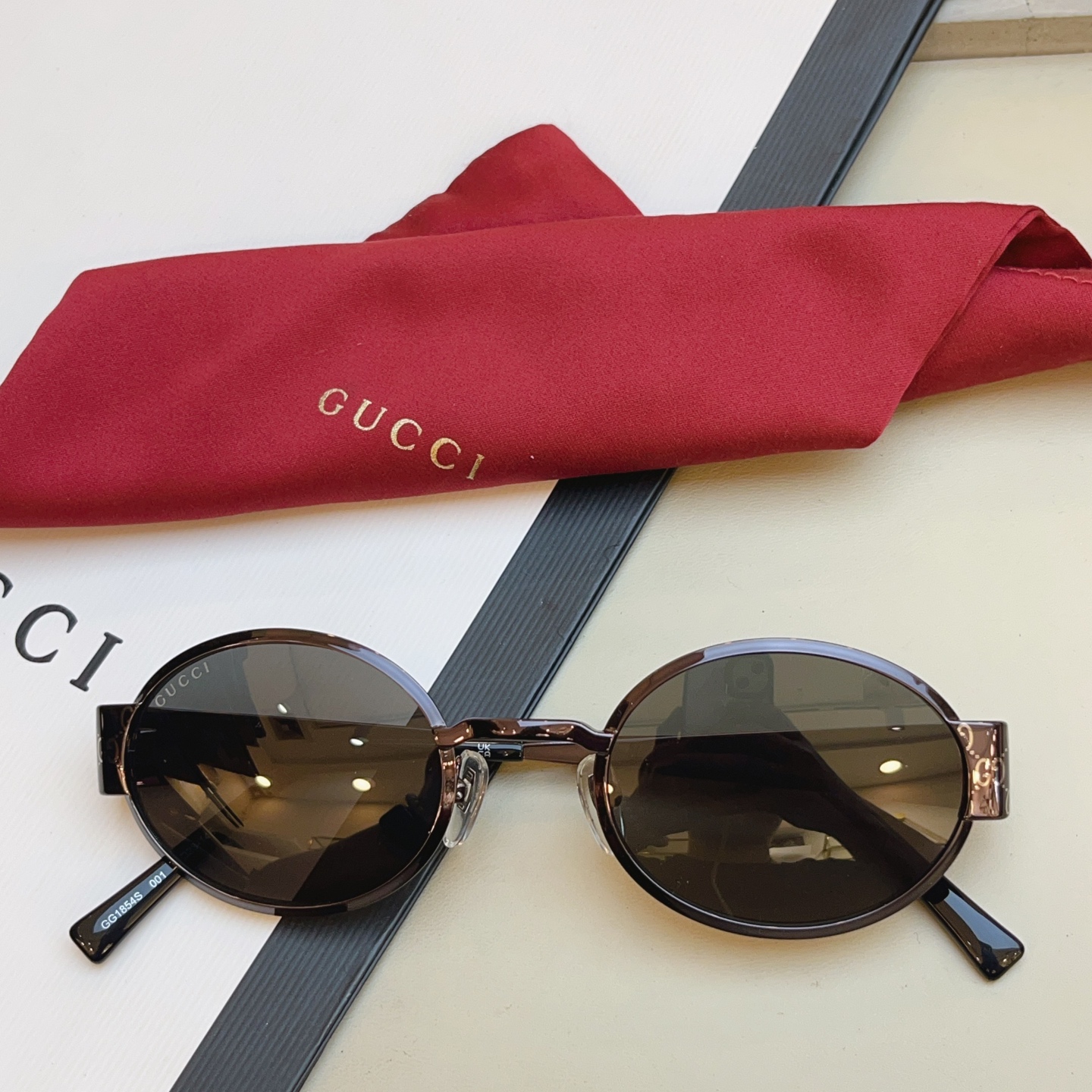 【GUCC*】古*驰新款太阳镜 高品质✨✨，MODEL：GG1854S，SIZE:51口23-145 M