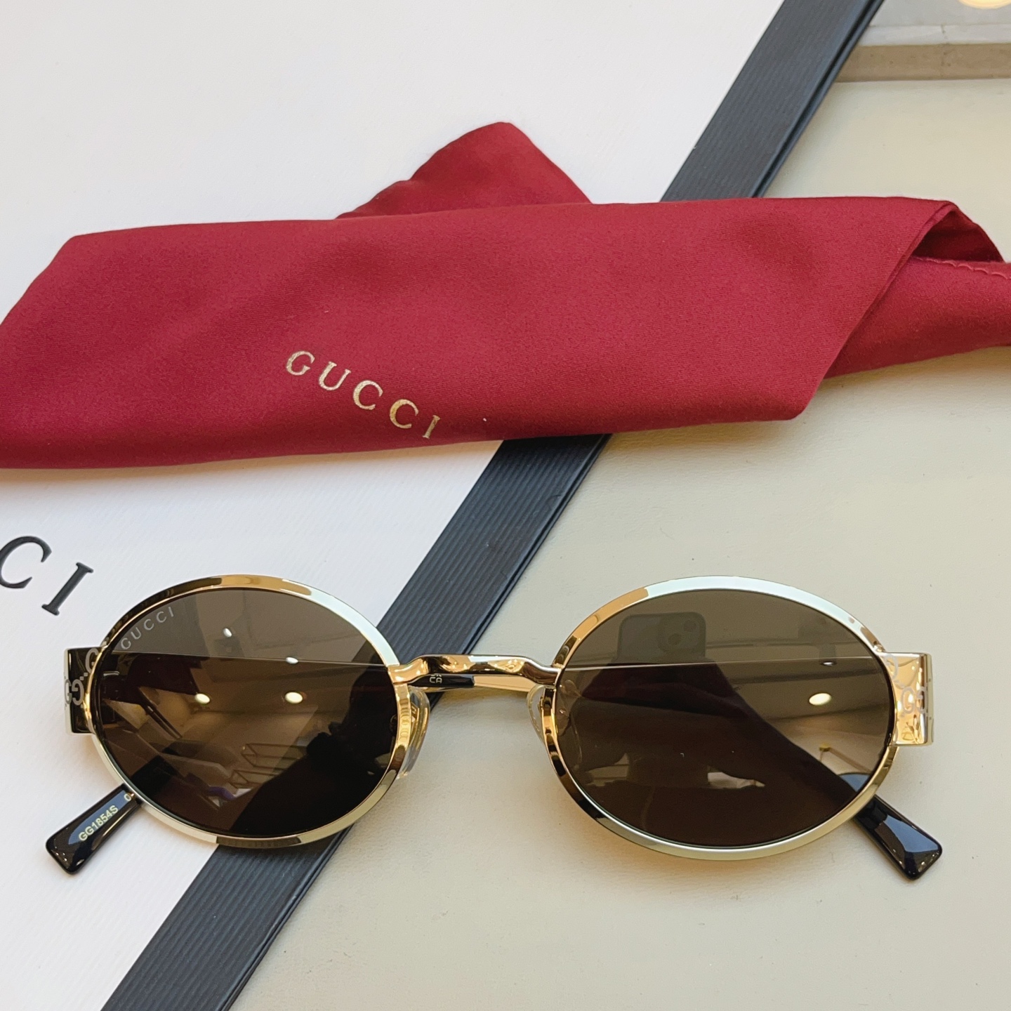 【GUCC*】古*驰新款太阳镜 高品质✨✨，MODEL：GG1854S，SIZE:51口23-145 M