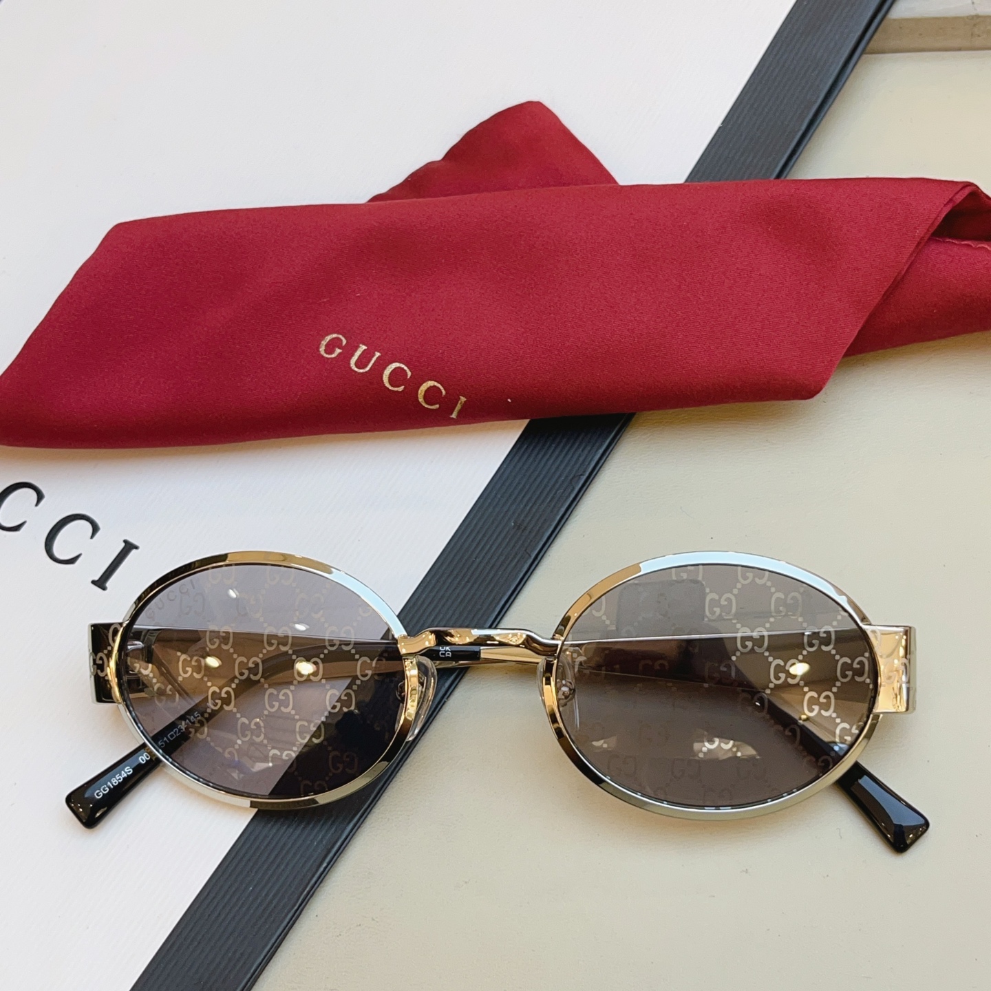 【GUCC*】古*驰新款太阳镜 高品质✨✨，MODEL：GG1854S，SIZE:51口23-145 M