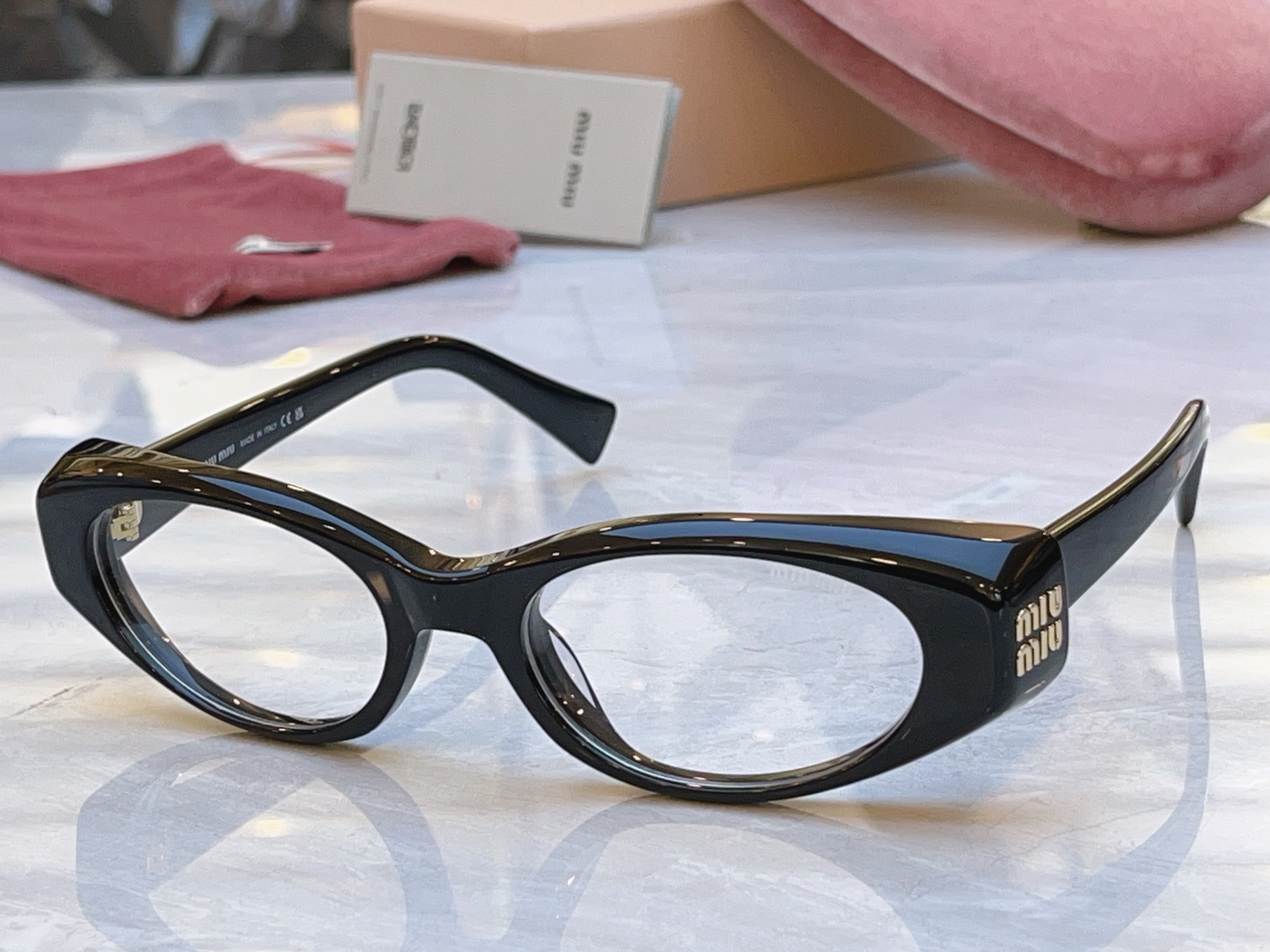 ，【MIUMI*】缪*缪新款眼镜架，Mod: MU 03ZV，SIZE:53口18-140