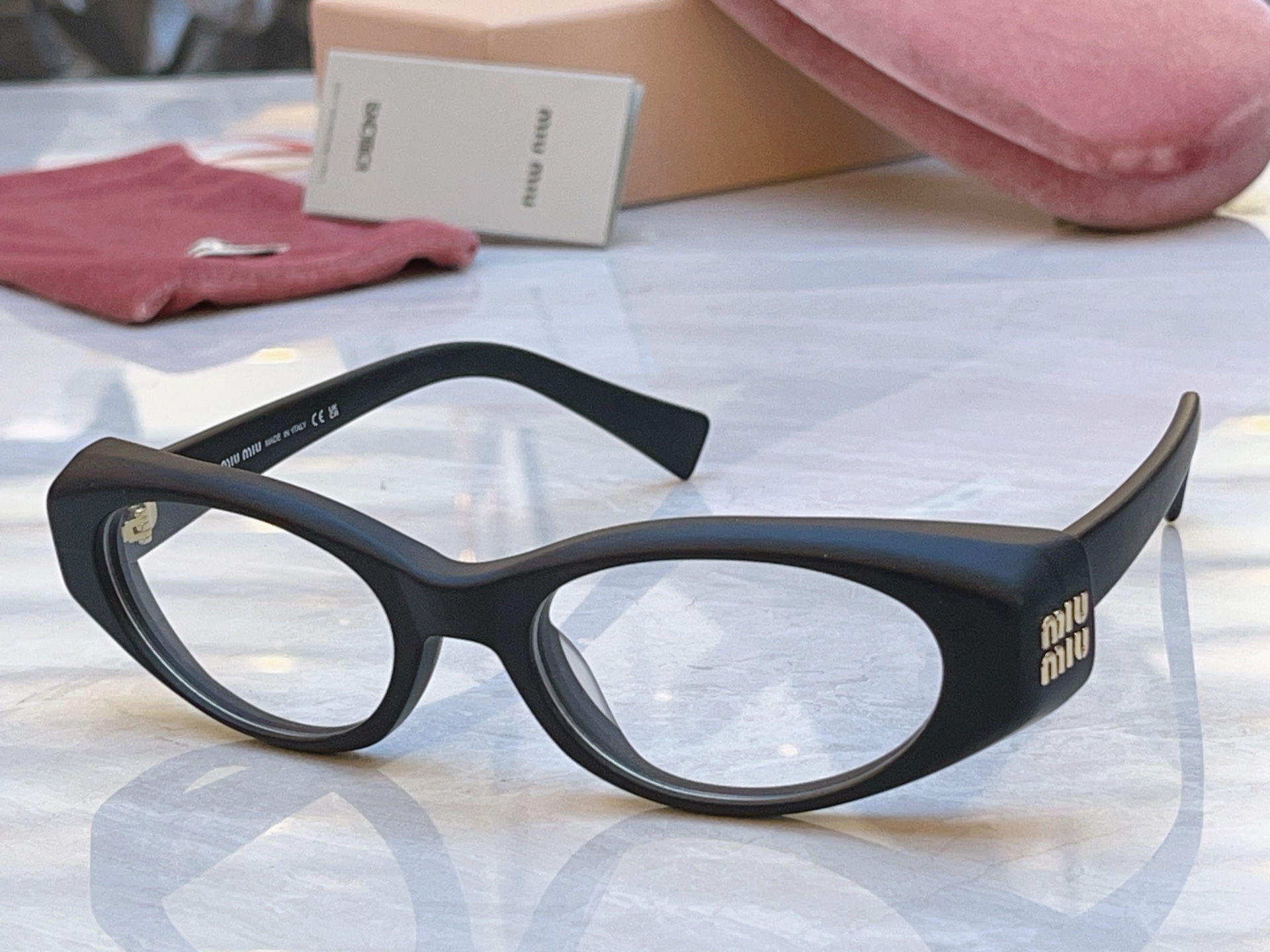 ，【MIUMI*】缪*缪新款眼镜架，Mod: MU 03ZV，SIZE:53口18-140