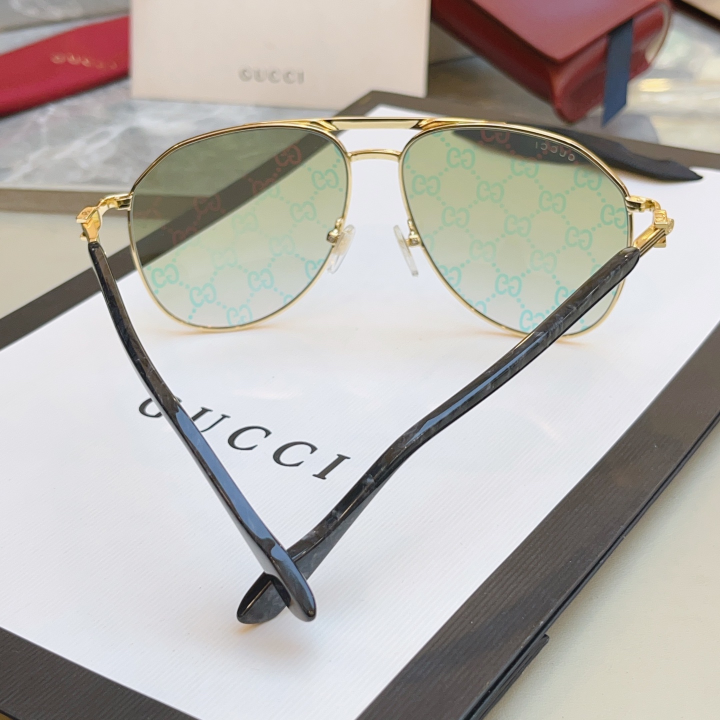 ，【GUCC*】古驰新款太阳镜🕶️ 高版本✨，MODEL：GG1220S，SIZE:59口14-145 