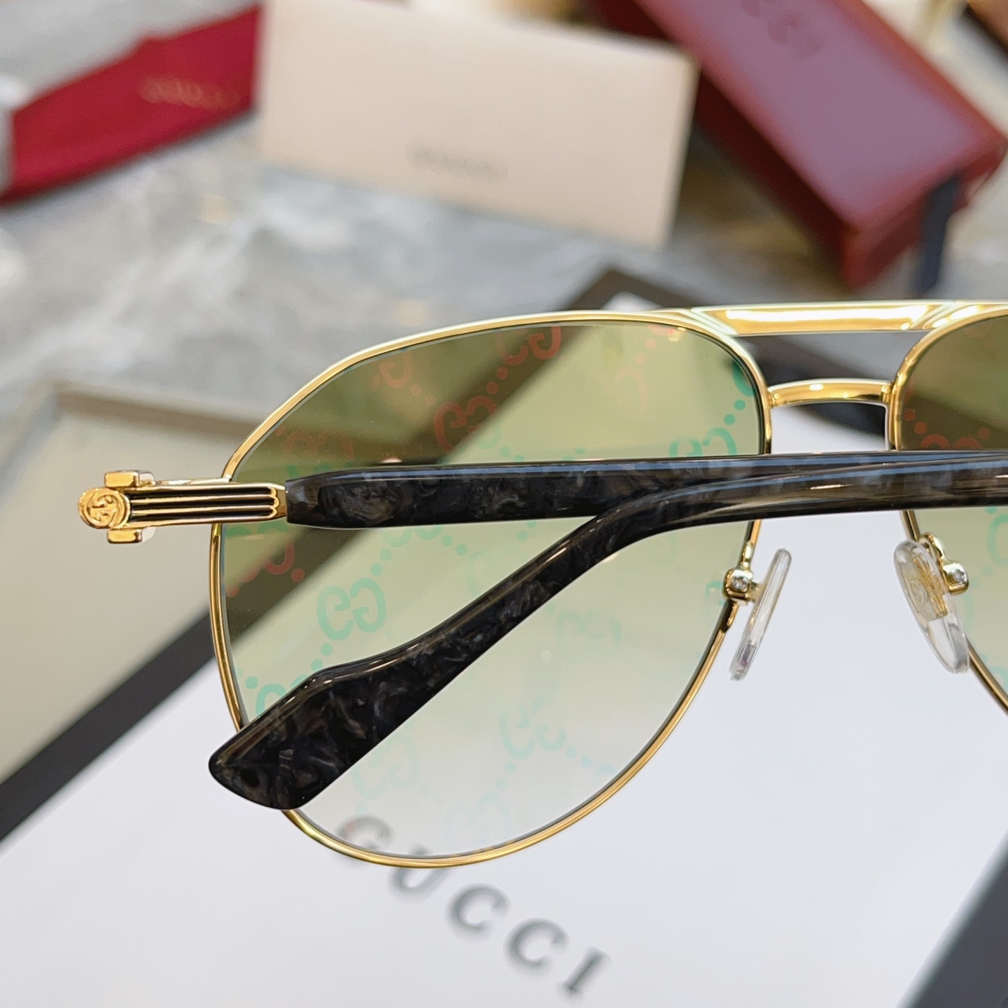 ，【GUCC*】古驰新款太阳镜🕶️ 高版本✨，MODEL：GG1220S，SIZE:59口14-145 