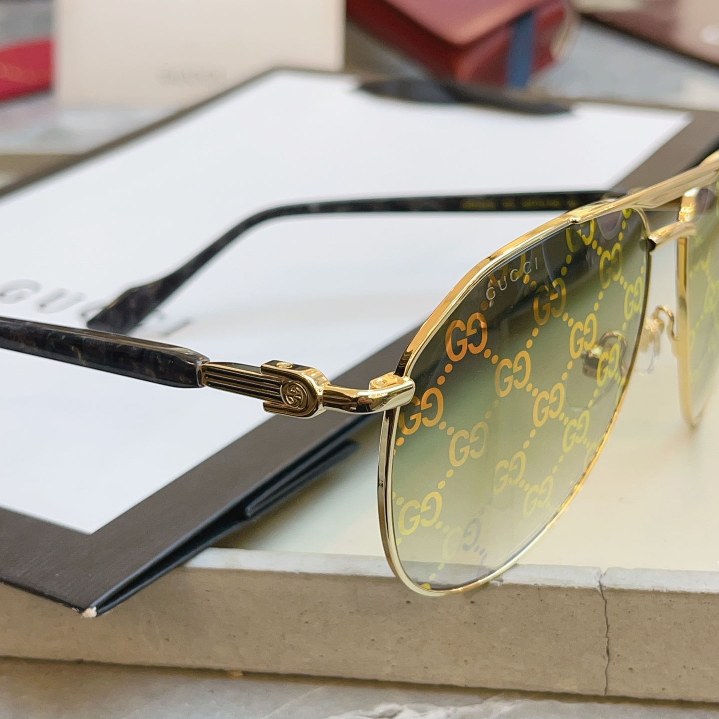 ，【GUCC*】古驰新款太阳镜🕶️ 高版本✨，MODEL：GG1220S，SIZE:59口14-145 