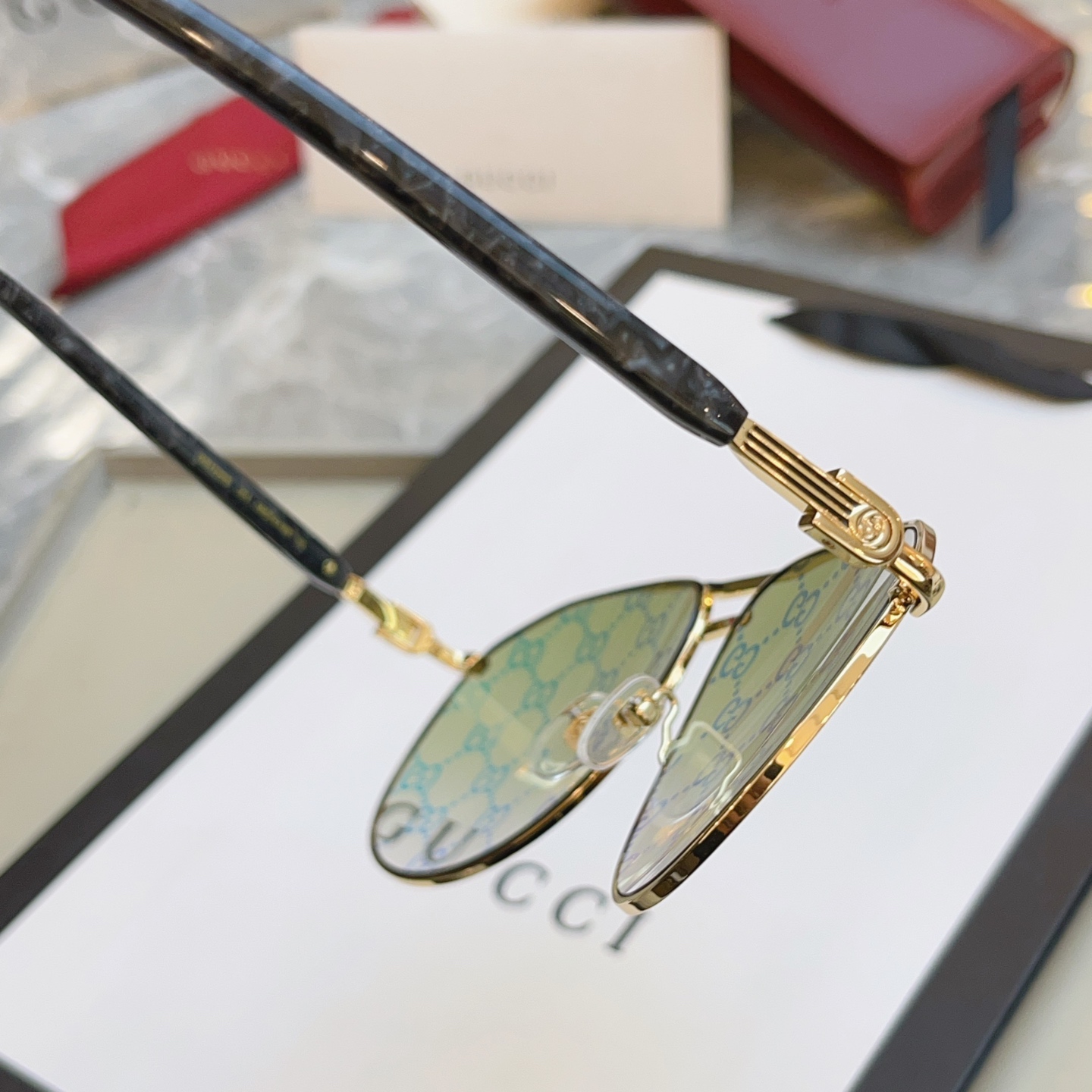 ，【GUCC*】古驰新款太阳镜🕶️ 高版本✨，MODEL：GG1220S，SIZE:59口14-145 