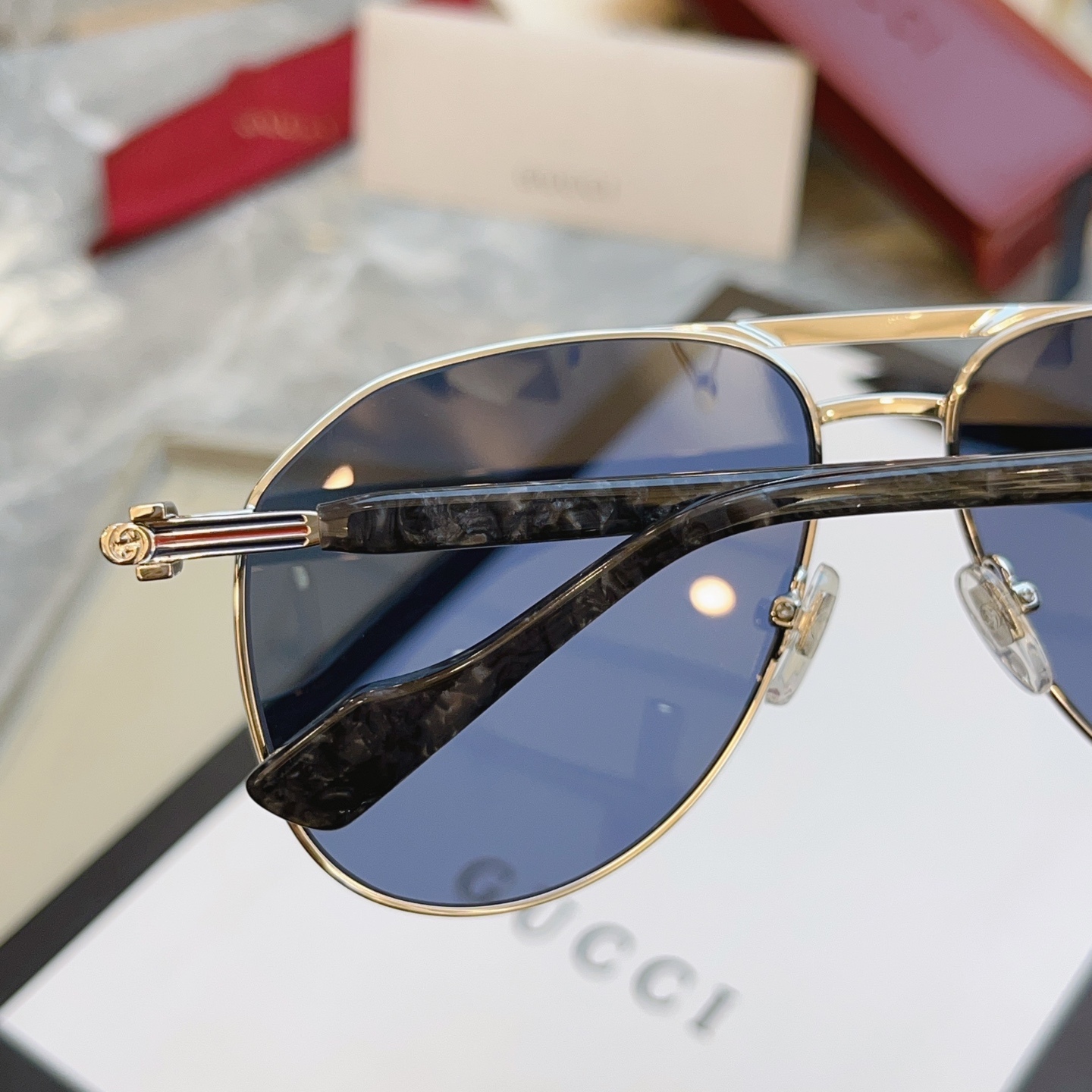 ，【GUCC*】古驰新款太阳镜🕶️ 高版本✨，MODEL：GG1220S，SIZE:59口14-145 