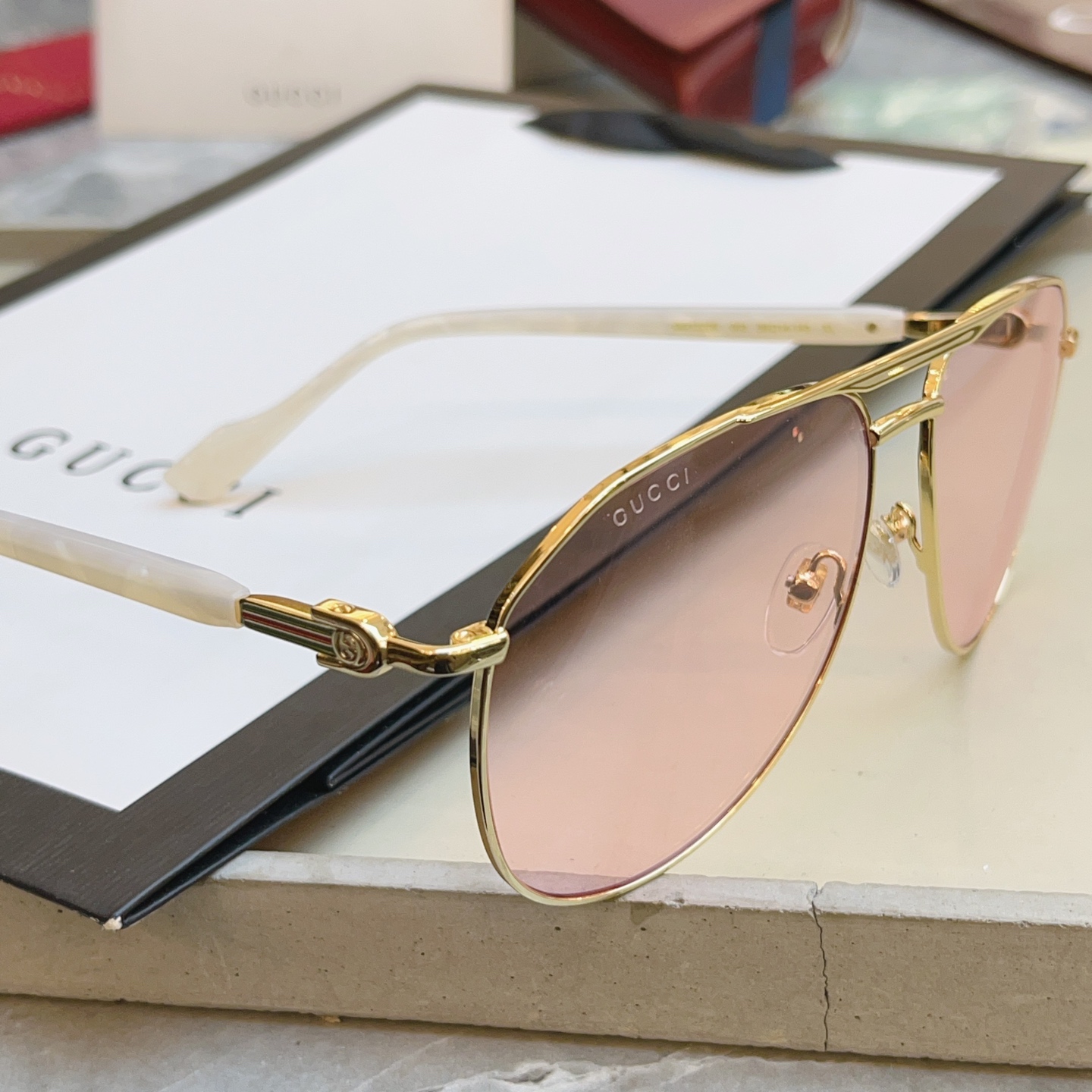 ，【GUCC*】古驰新款太阳镜🕶️ 高版本✨，MODEL：GG1220S，SIZE:59口14-145 