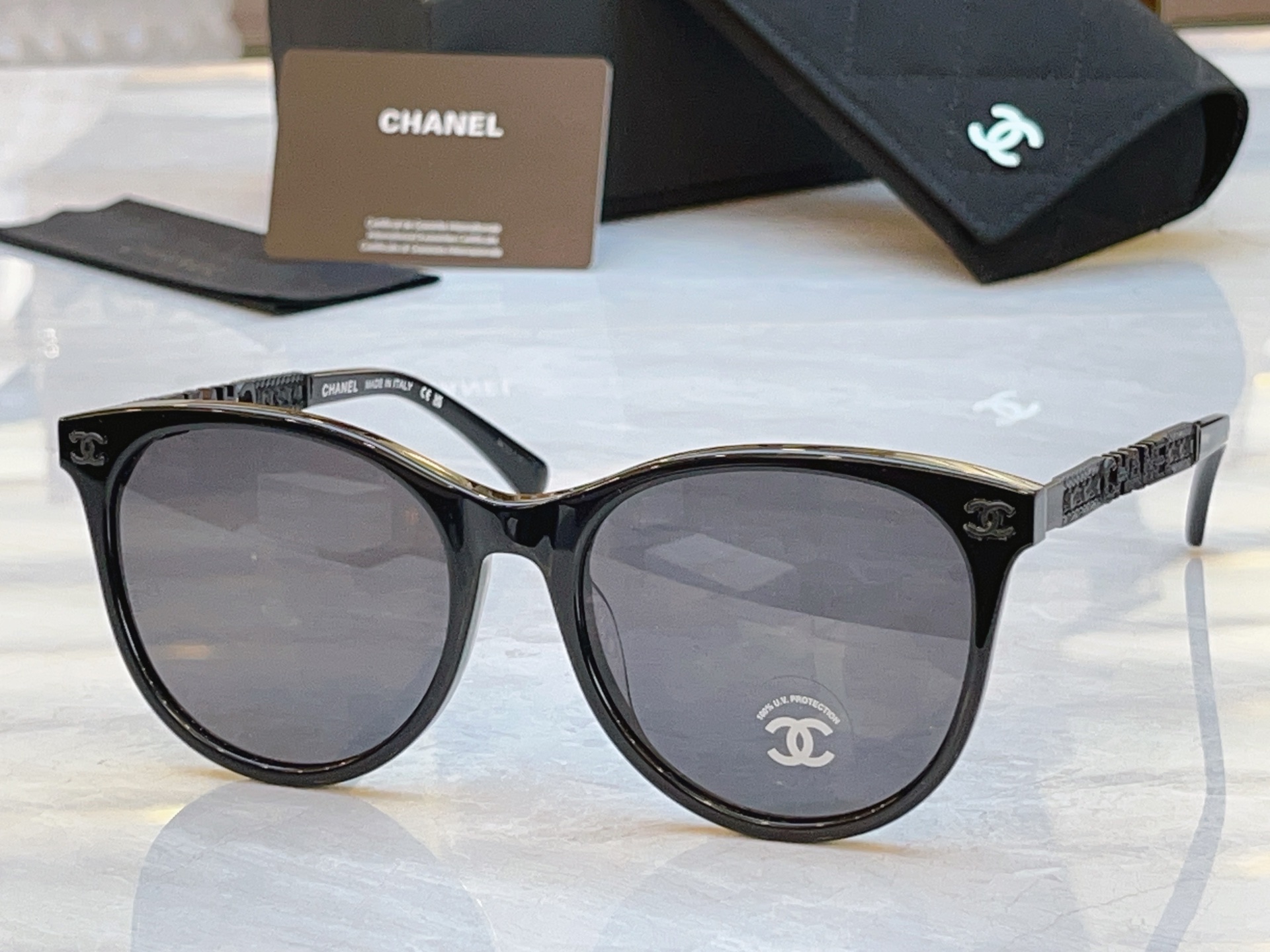 ，【CHANE*】香奈儿新款太阳镜，MODEL：CH6045，SIZE：57口19-145