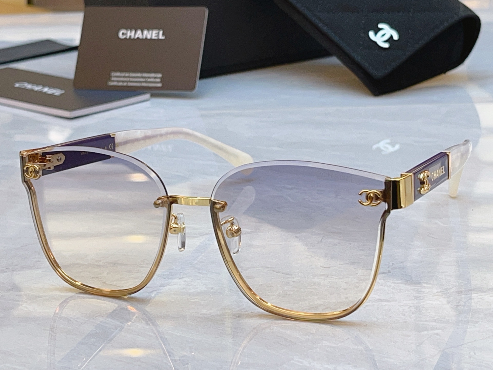 ，【CHANE*】香奈儿新款太阳镜，MODEL：CH5505，SIZE：61口16-145