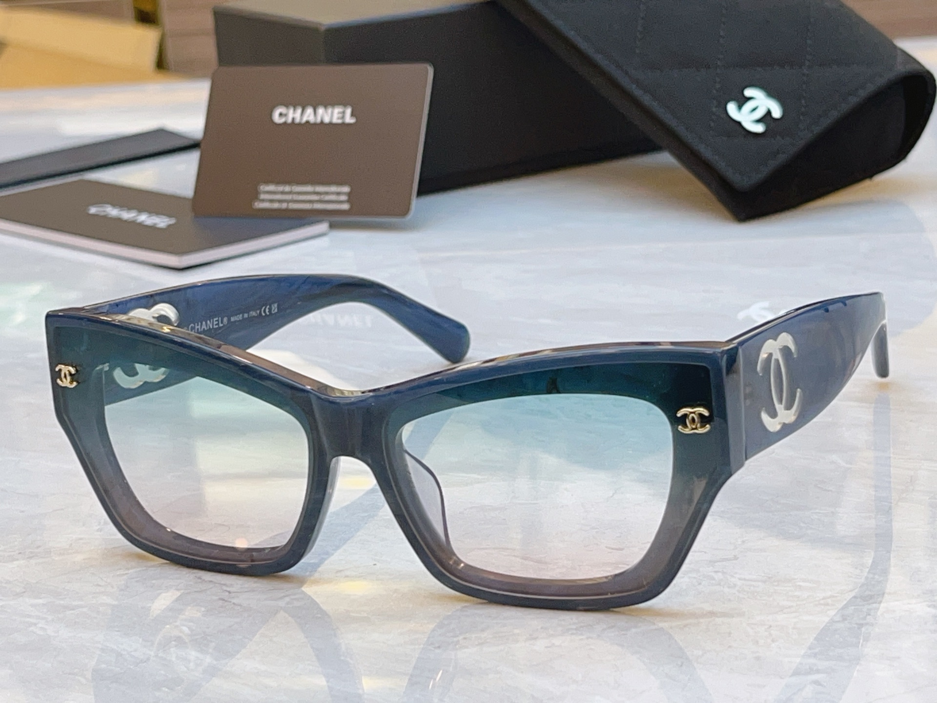 ，【CHANE*】香奈儿新款太阳镜，MODEL：CH6314，SIZE：62口15-145