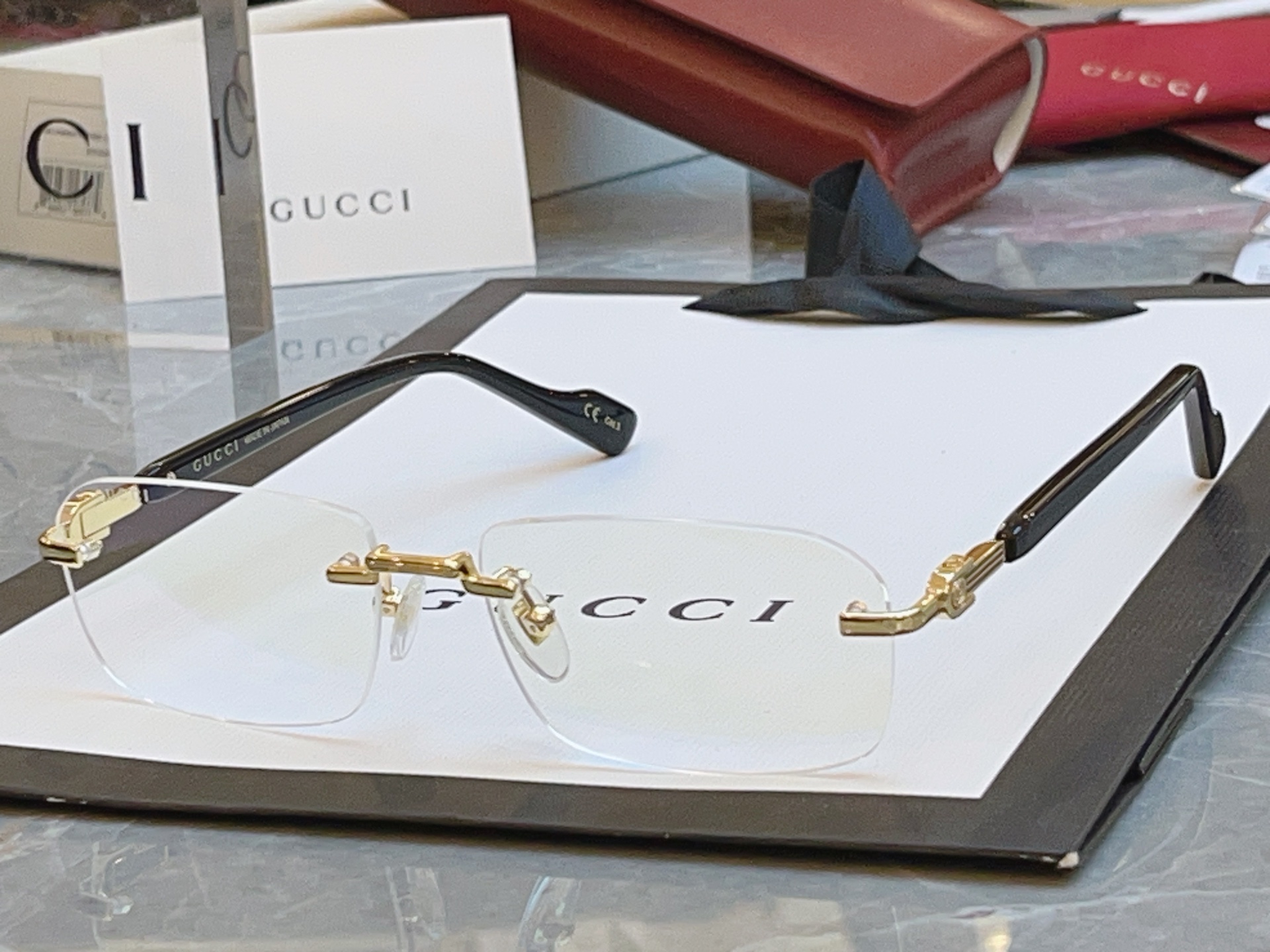 ，【GUCC*】古驰新款太阳镜🕶️ 高版本✨，MODEL：GG1221S，SIZE:56口16-140 