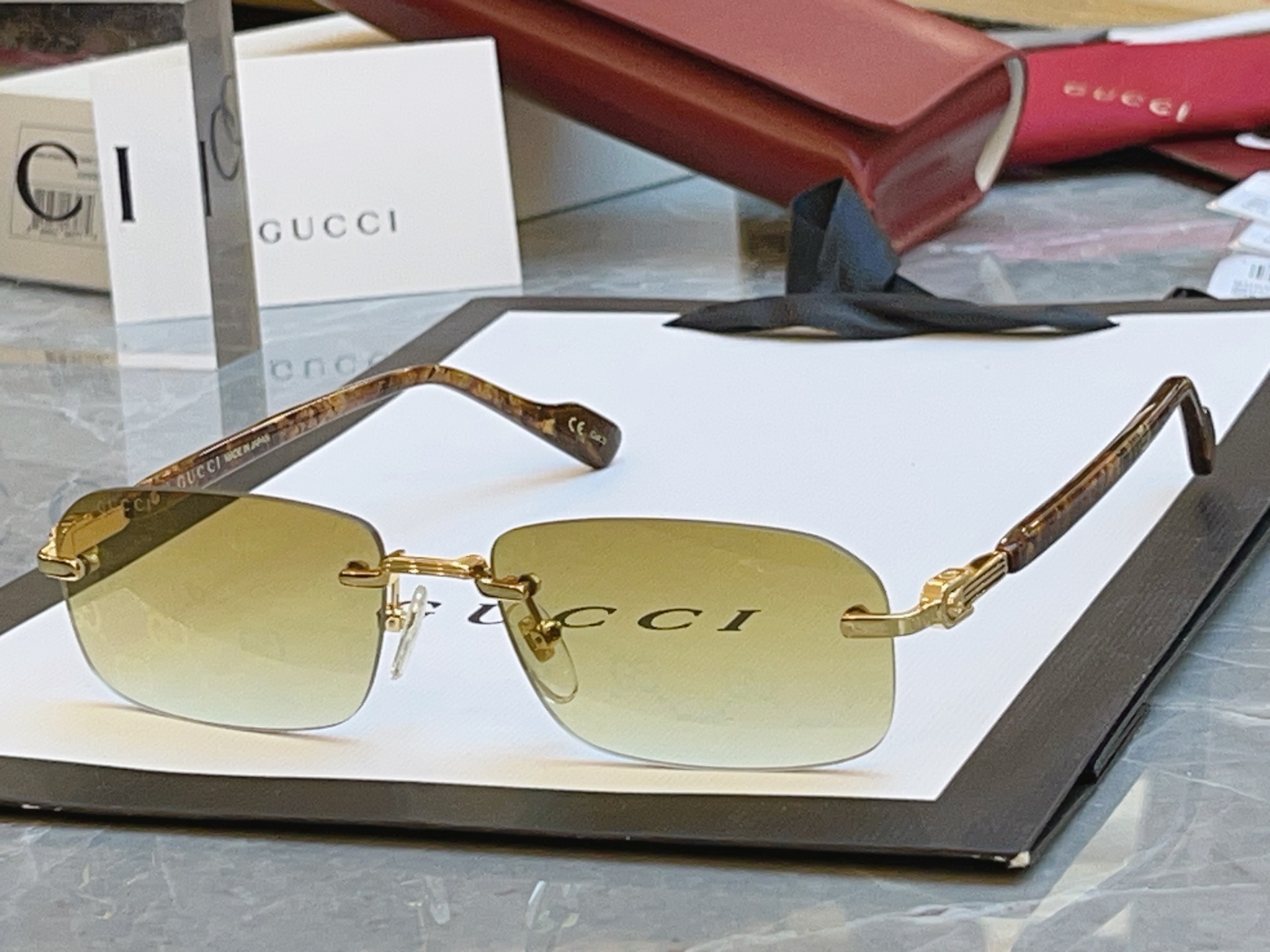 ，【GUCC*】古驰新款太阳镜🕶️ 高版本✨，MODEL：GG1221S，SIZE:56口16-140 