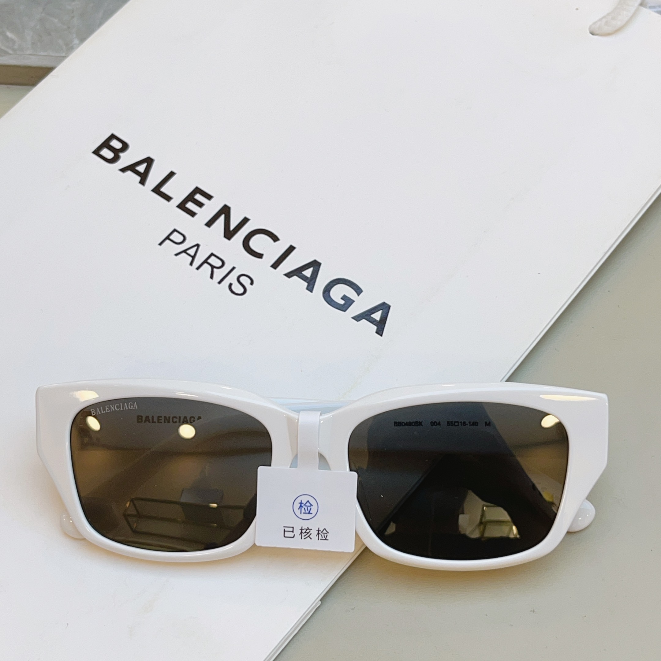 ，【BALENCIAG*】巴黎*世家新款太阳镜，MODEL：BB0480SK，SIZE：55口16-14