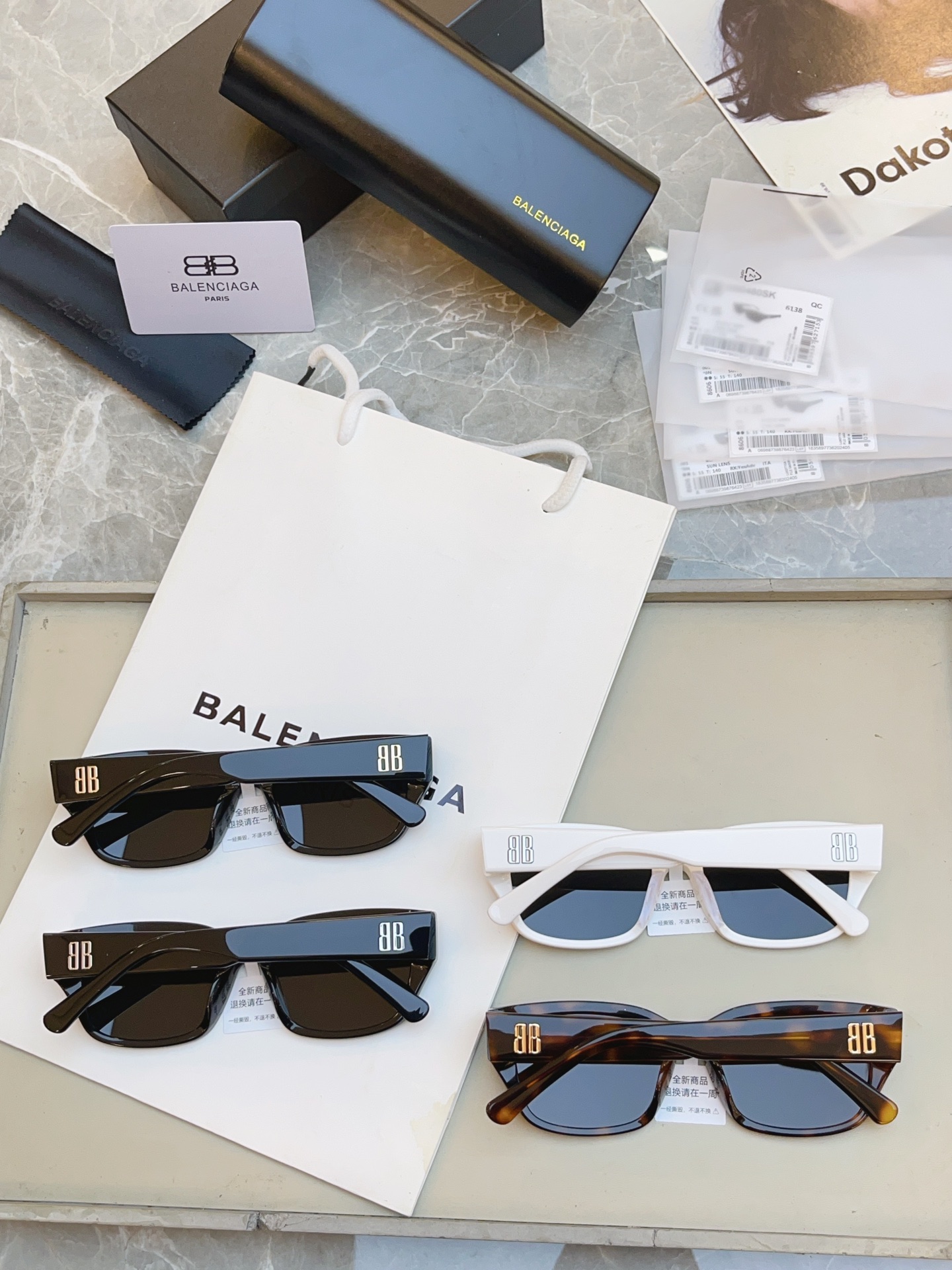 ，【BALENCIAG*】巴黎*世家新款太阳镜，MODEL：BB0480SK，SIZE：55口16-14