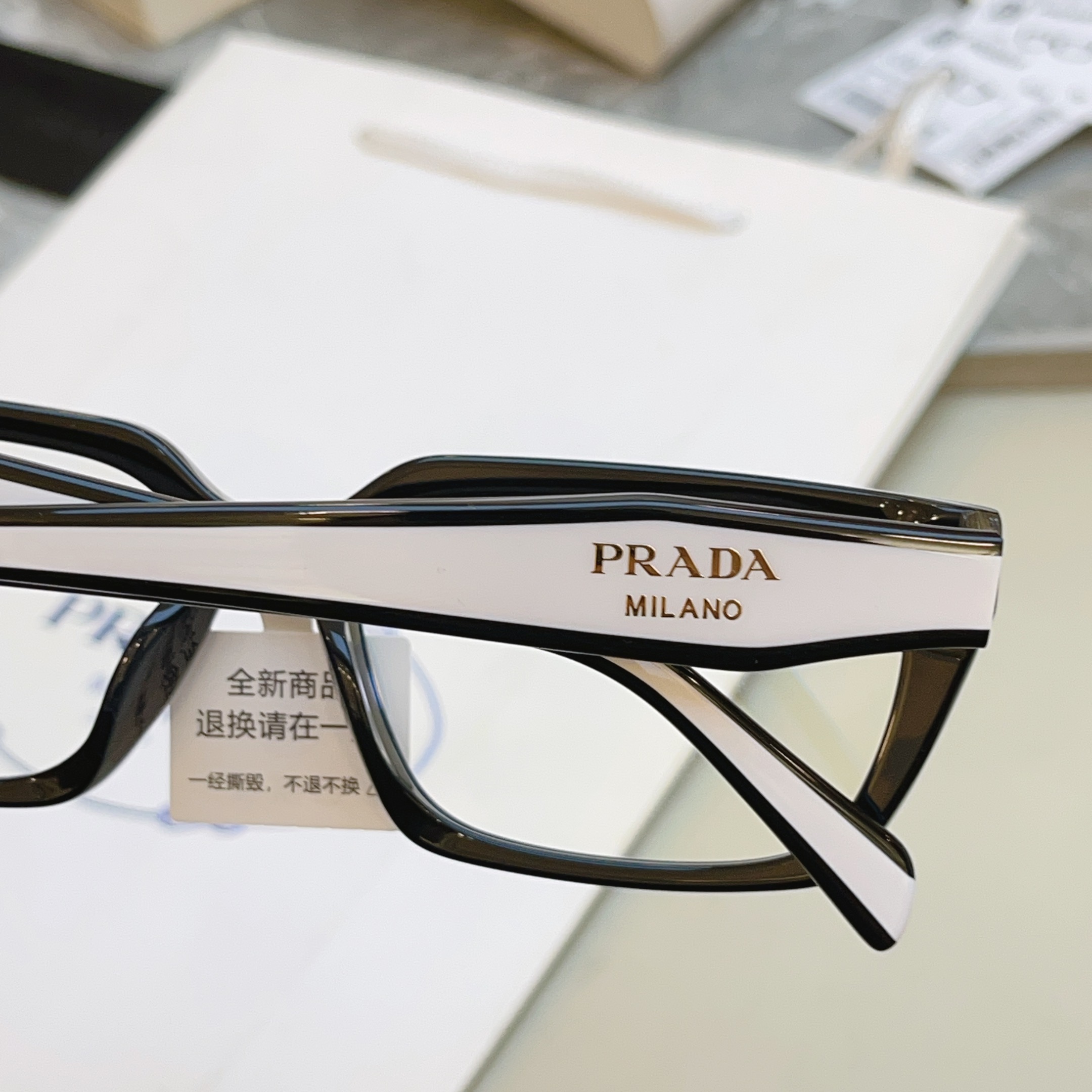 ，【PRAD*】普拉*达新款眼镜架👓，MODEL：OPR OD05V-F，SIZE：53口17-140