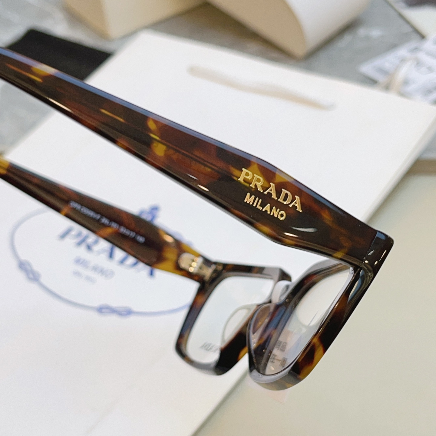 ，【PRAD*】普拉*达新款眼镜架👓，MODEL：OPR OD05V-F，SIZE：53口17-140