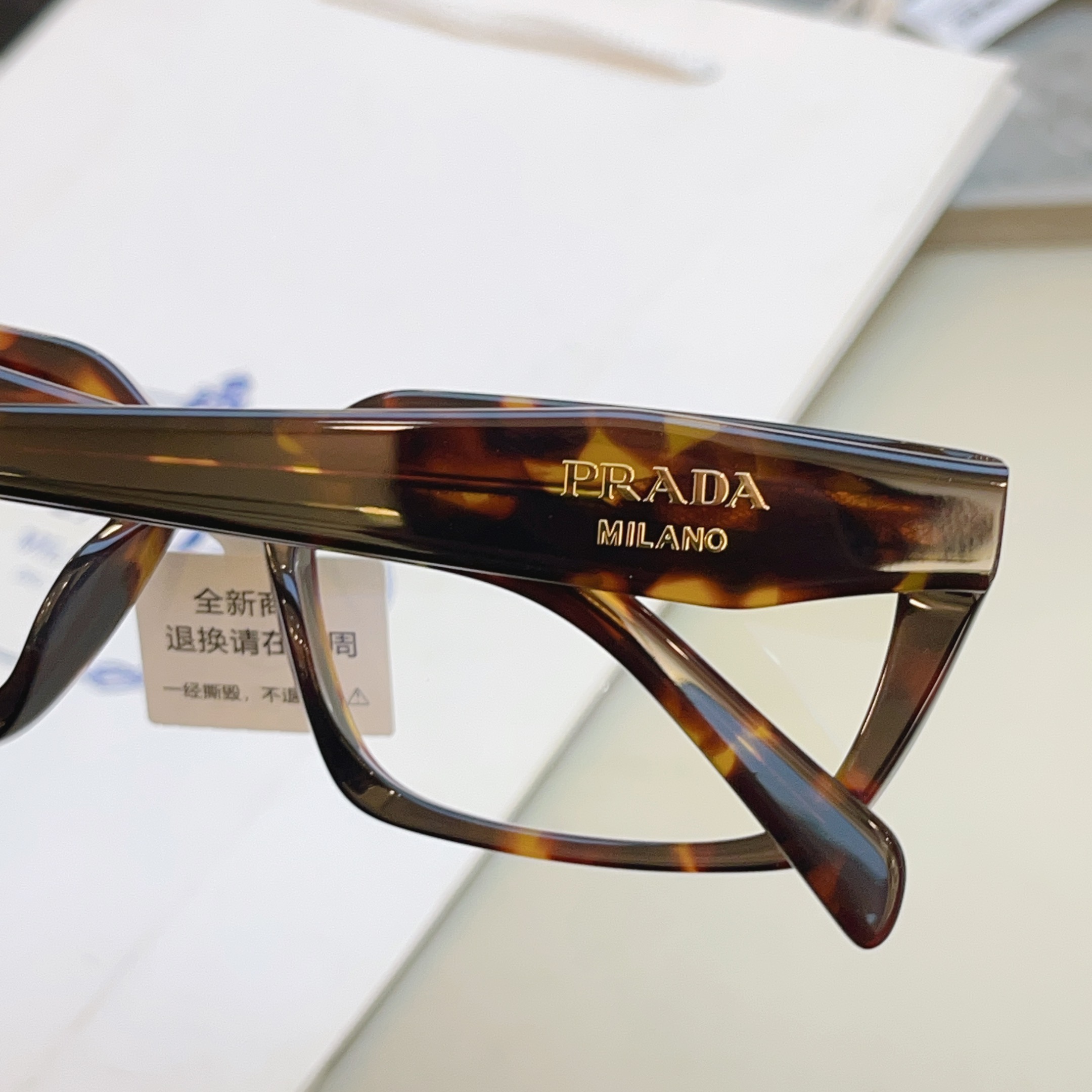 ，【PRAD*】普拉*达新款眼镜架👓，MODEL：OPR OD05V-F，SIZE：53口17-140