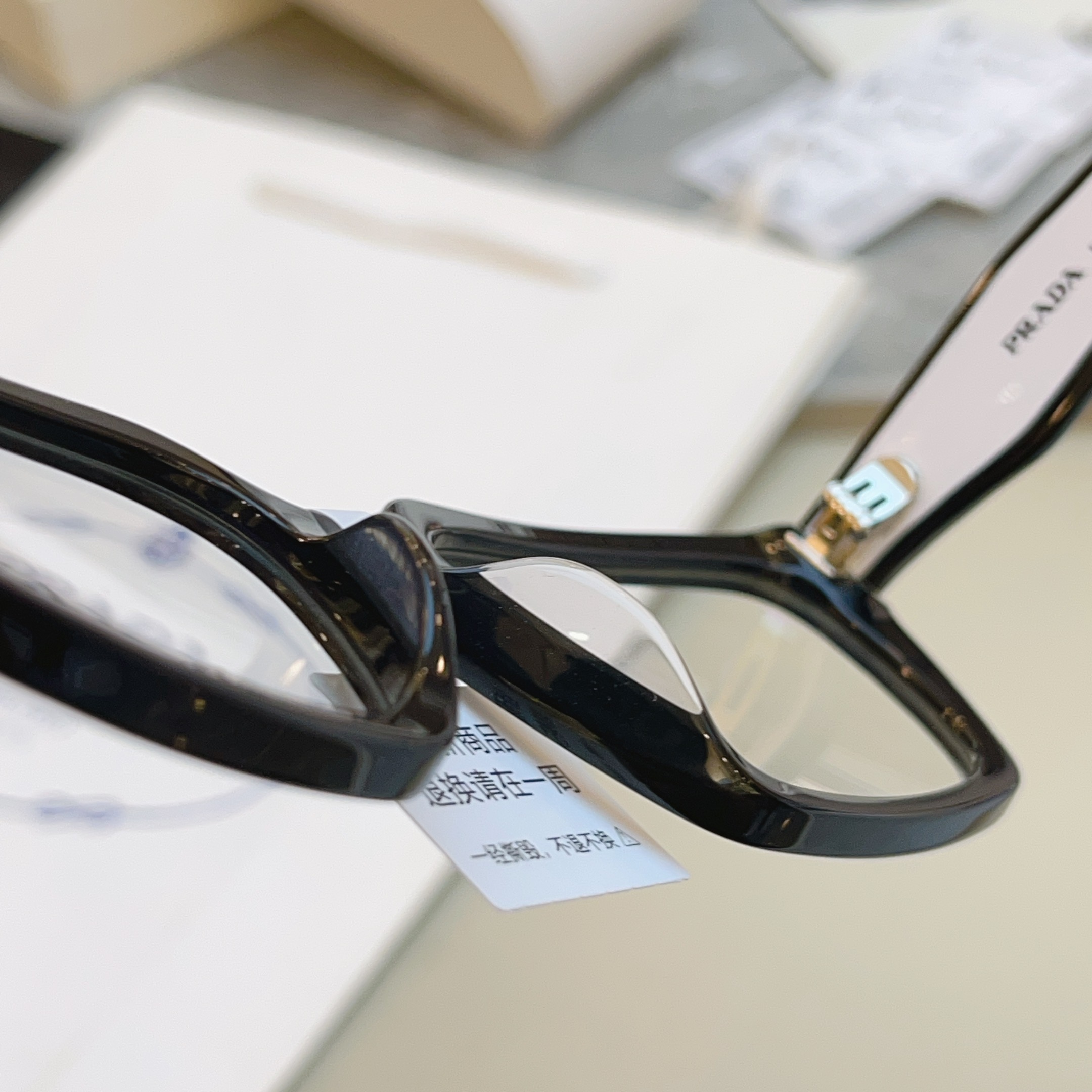 ，【PRAD*】普拉*达新款眼镜架👓，MODEL：OPR OD05V-F，SIZE：53口17-140