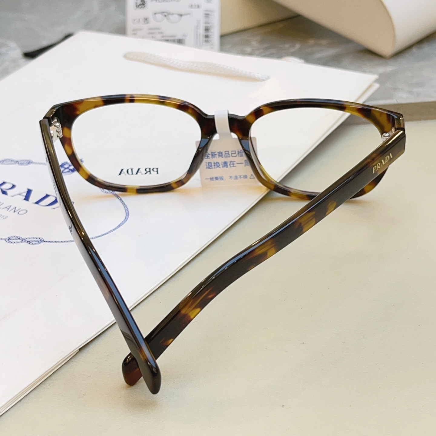 ，【PRAD*】普拉*达新款眼镜架👓，MODEL：OPR OD03V-U，SIZE：53口18-140