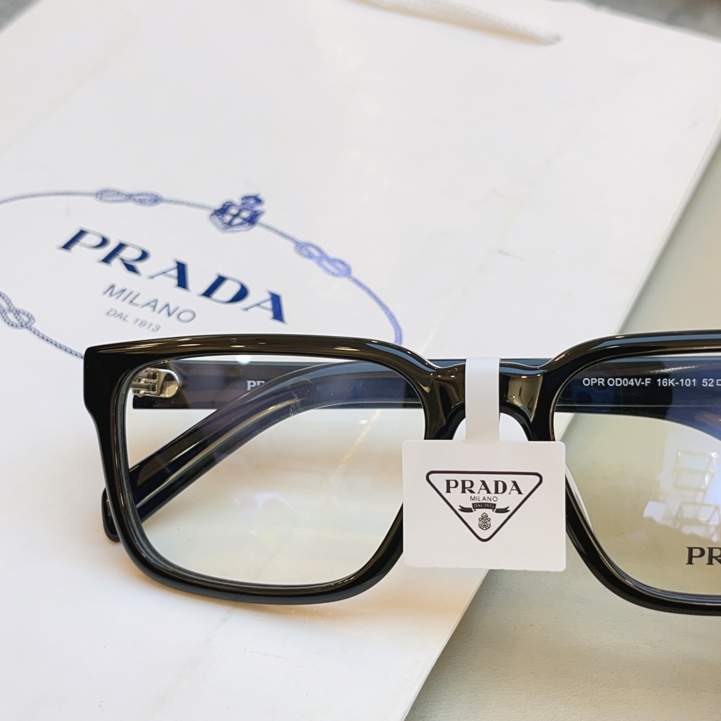 ，【PRAD*】普拉*达新款眼镜架👓，MODEL：OPR OD04V-F，SIZE：53口18-140
