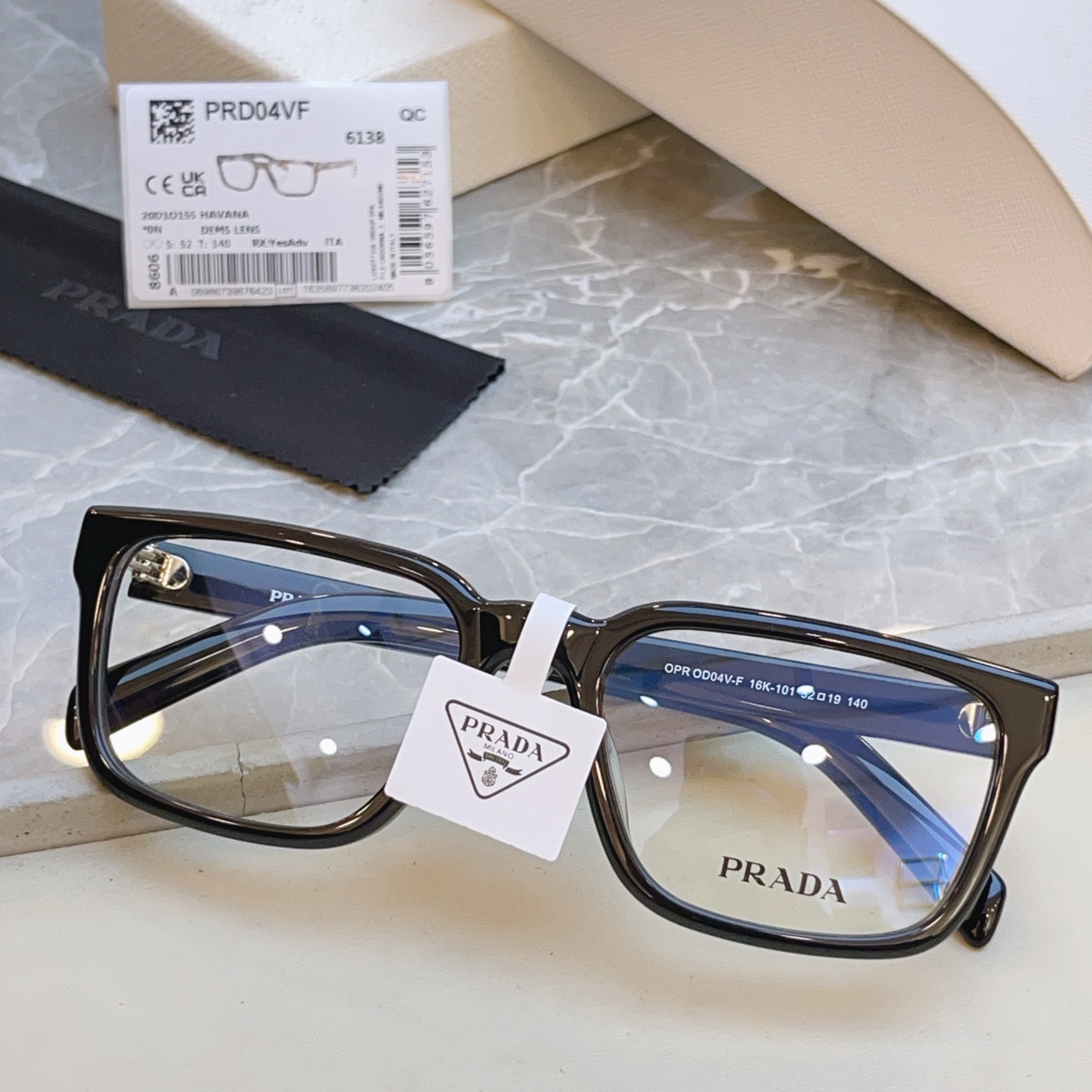 ，【PRAD*】普拉*达新款眼镜架👓，MODEL：OPR OD04V-F，SIZE：53口18-140