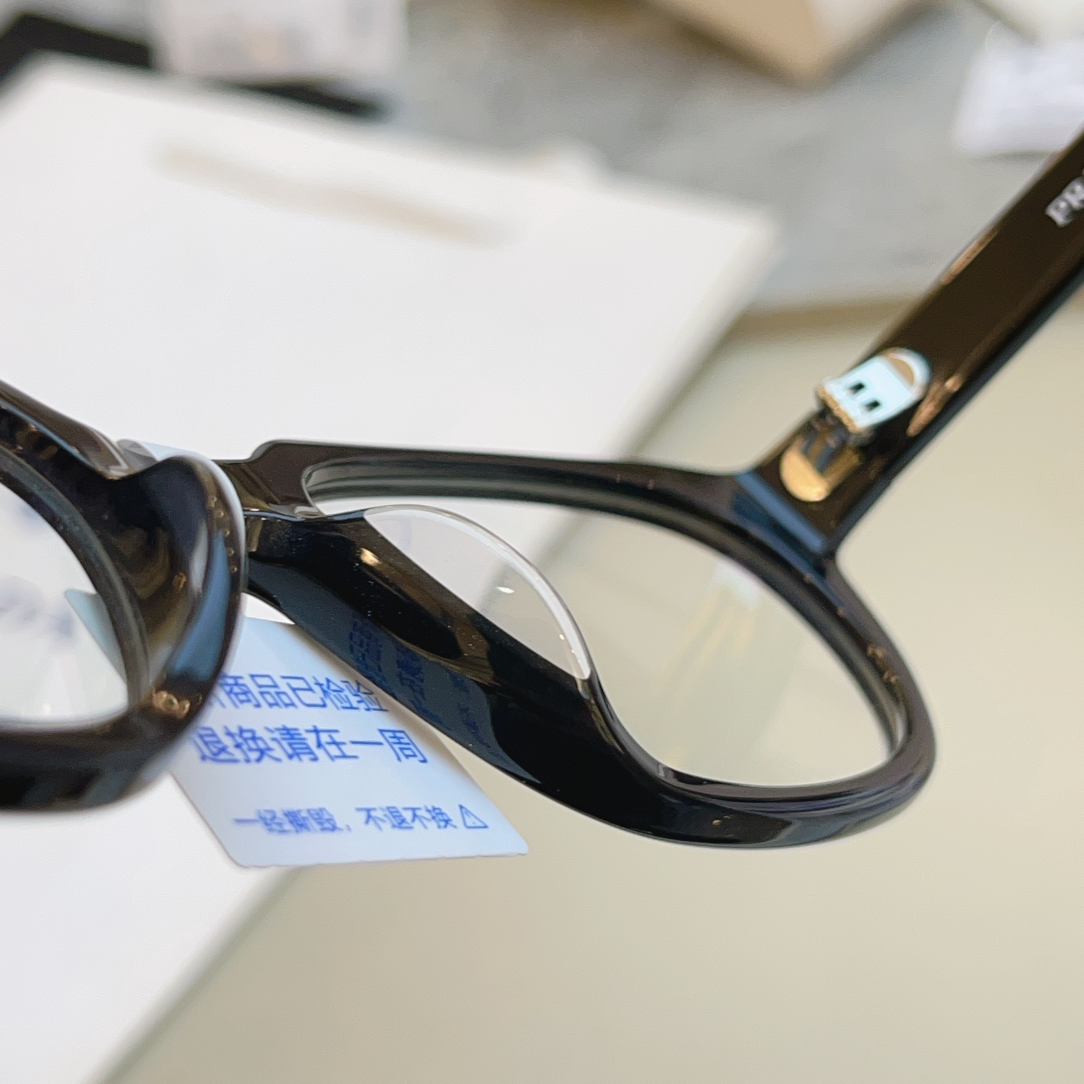，【PRAD*】普拉*达新款眼镜架👓，MODEL：OPR OD03V-U，SIZE：53口18-140