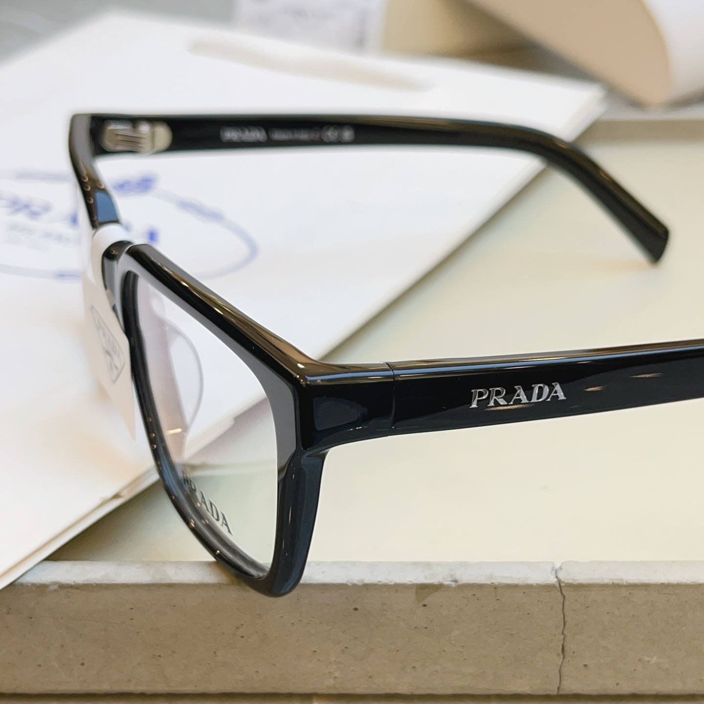 ，【PRAD*】普拉*达新款眼镜架👓，MODEL：OPR OD04V-F，SIZE：53口18-140