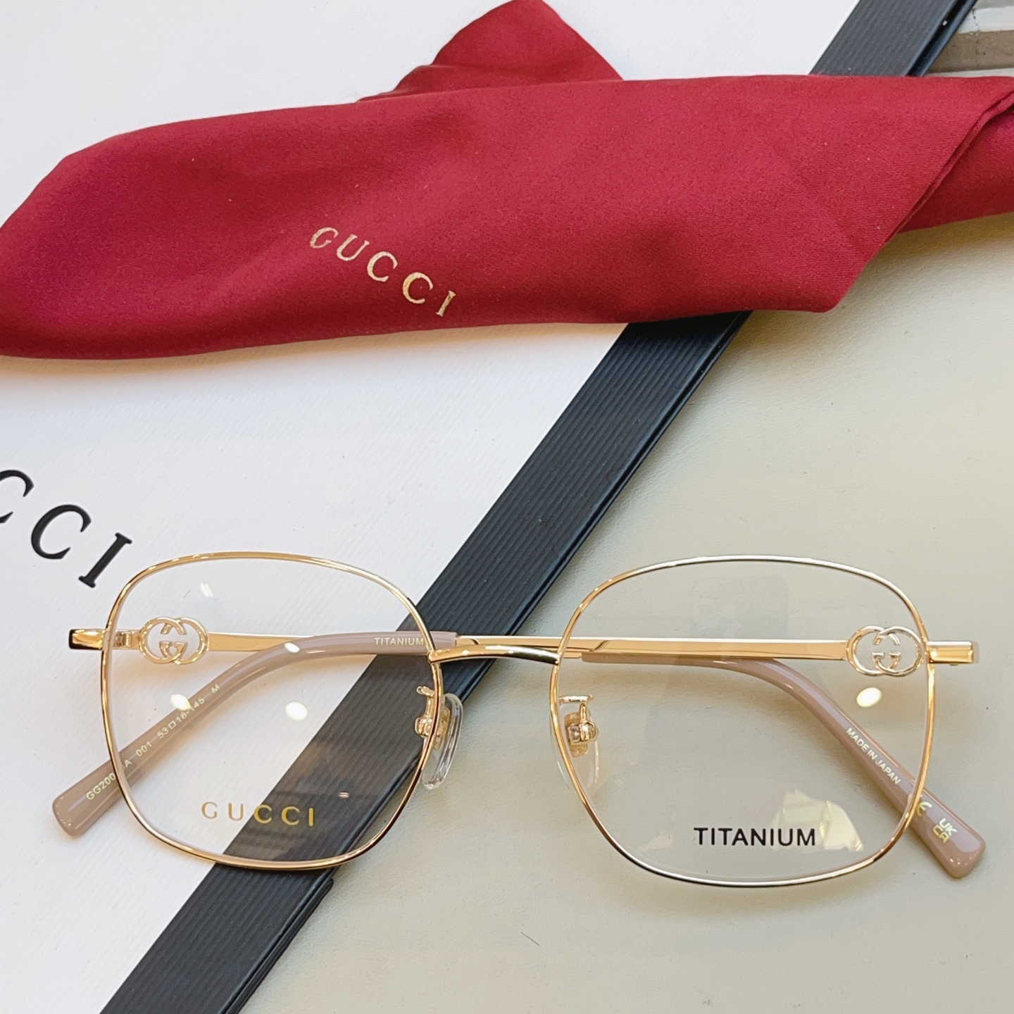 ，【GUCC*】古驰新款眼镜架 钛✨，MODEL：GG2006OA，SIZE:53口18-145  M