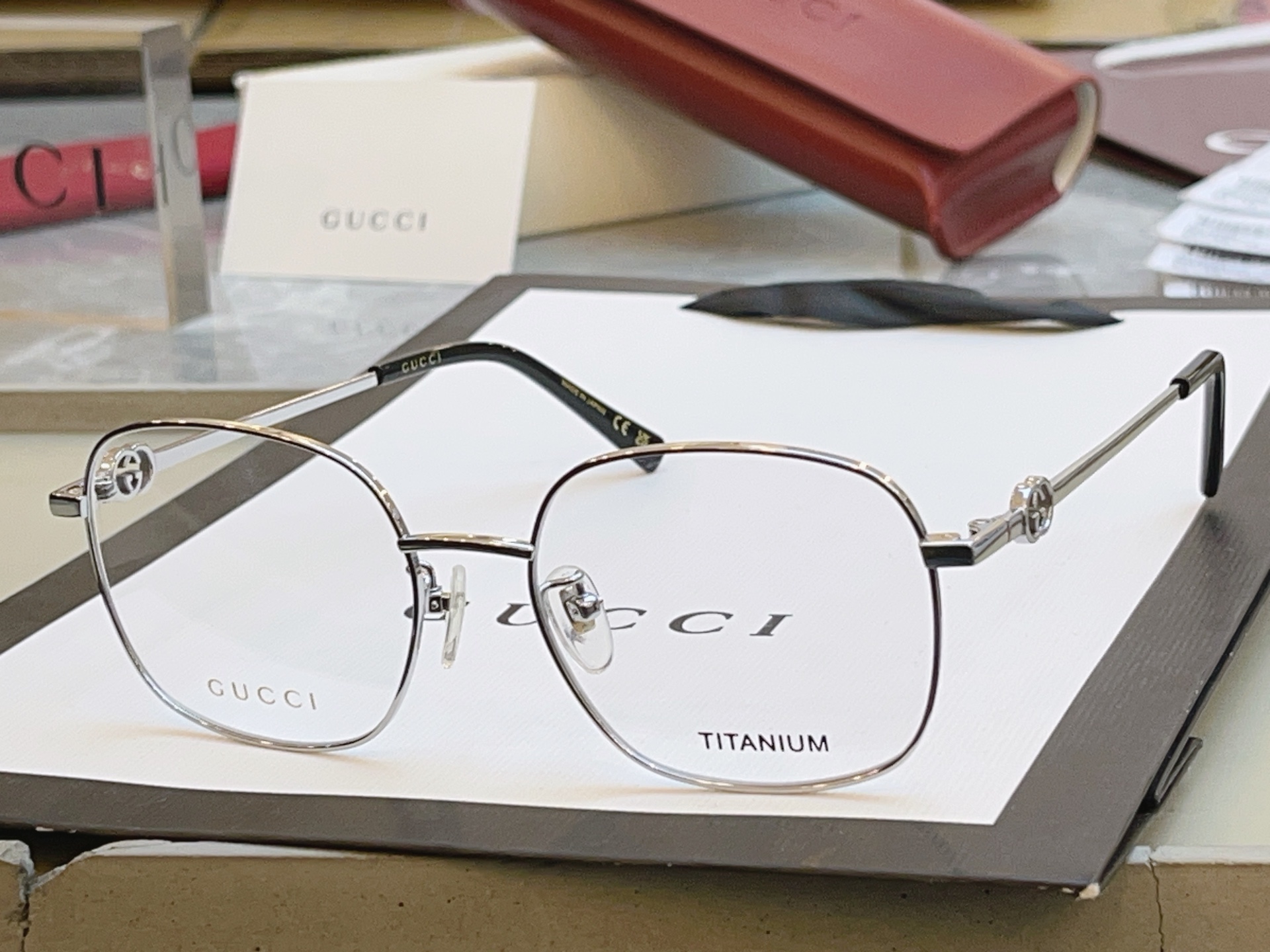 ，【GUCC*】古驰新款眼镜架 钛✨，MODEL：GG2006OA，SIZE:53口18-145 M