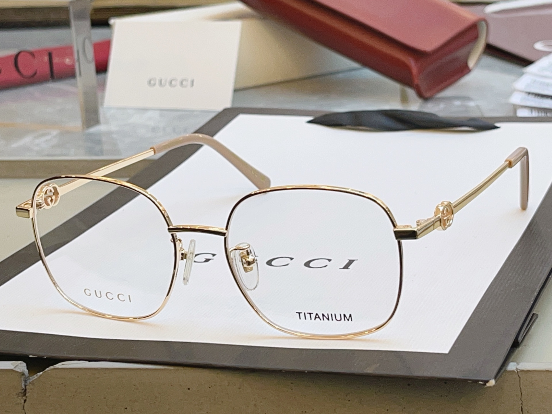 ，【GUCC*】古驰新款眼镜架 钛✨，MODEL：GG2006OA，SIZE:53口18-145 M