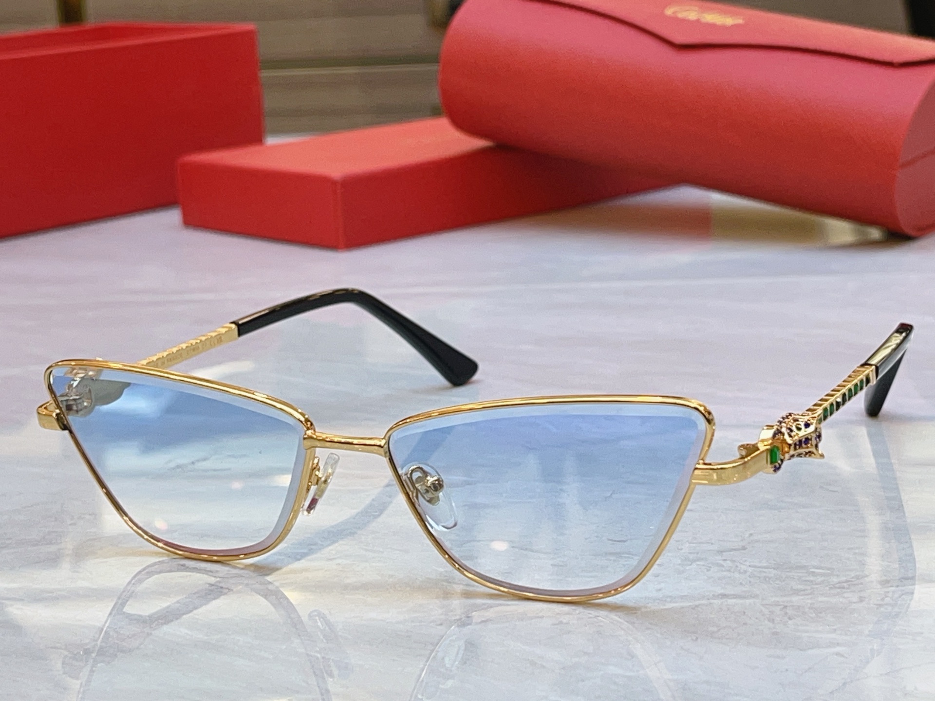 变色180，【CARTIE*】卡地*亚新款太阳镜，Mod:CT1853，Size:60口16-145