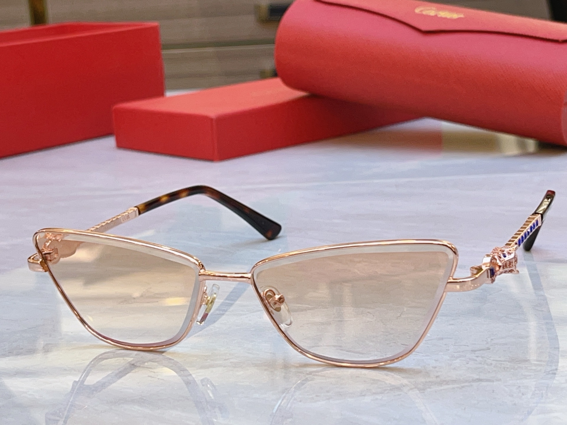 变色180，【CARTIE*】卡地*亚新款太阳镜，Mod:CT1853，Size:60口16-145