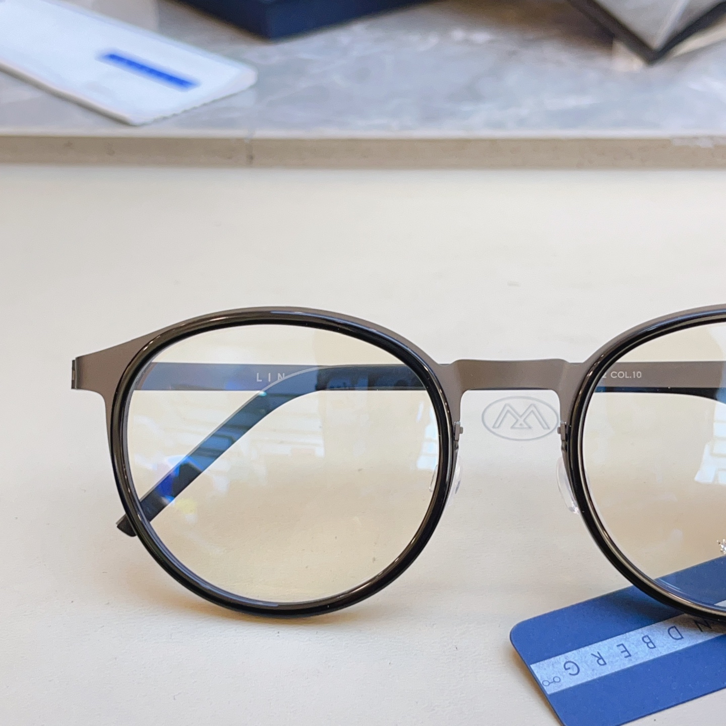 ，【LINDBER*】林德*伯格新款光学架 高版本✨，MODEL：9767，SIZE：52口22-145