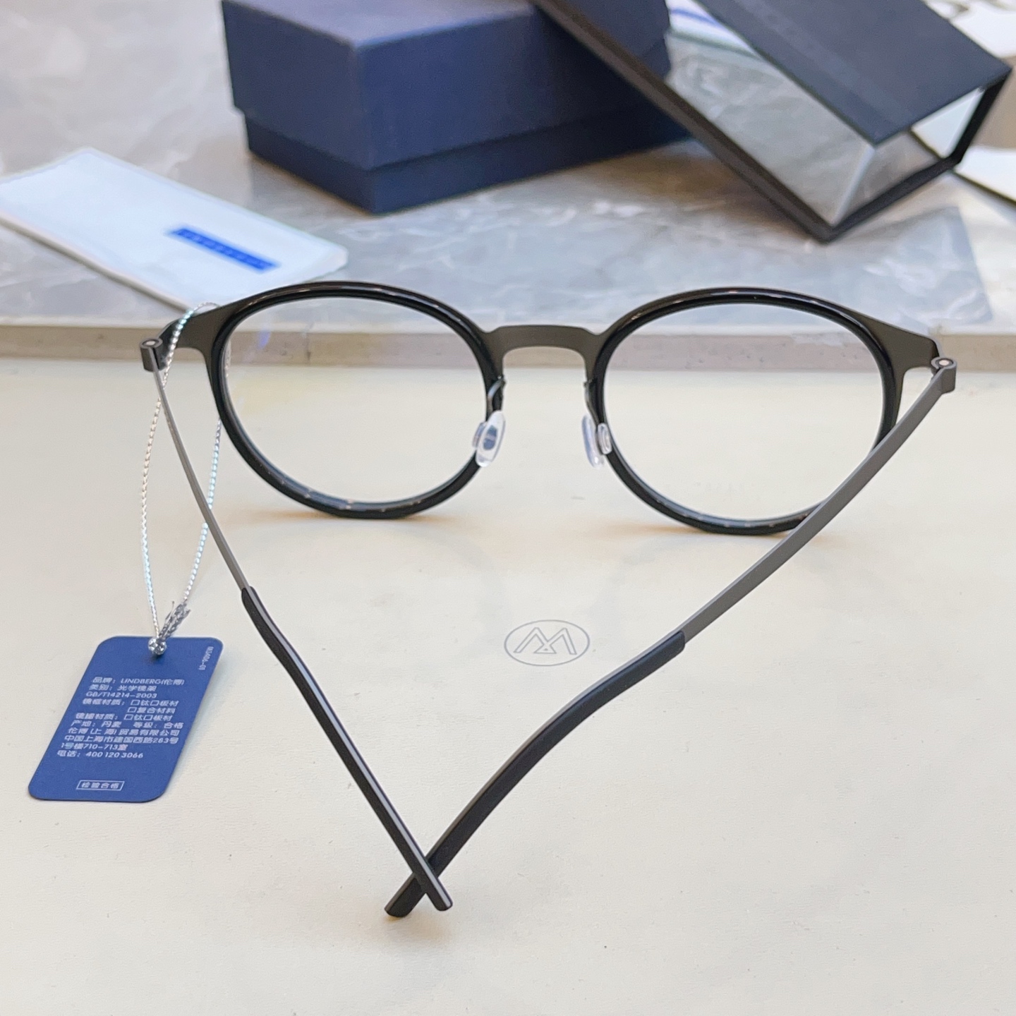 ，【LINDBER*】林德*伯格新款光学架 高版本✨，MODEL：9767，SIZE：52口22-145