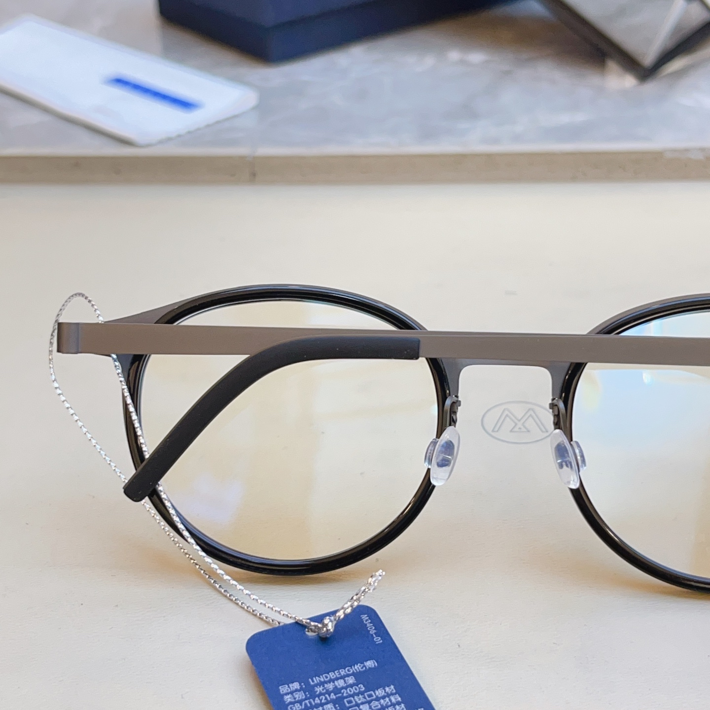 ，【LINDBER*】林德*伯格新款光学架 高版本✨，MODEL：9767，SIZE：52口22-145