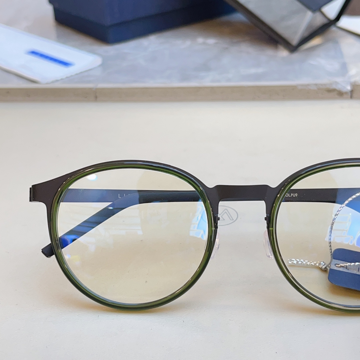 ，【LINDBER*】林德*伯格新款光学架 高版本✨，MODEL：9767，SIZE：52口22-145
