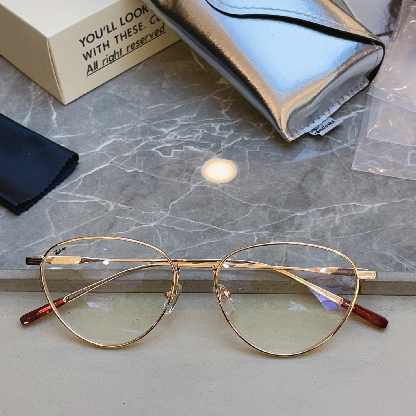 Glasses（眼镜） Style Red Glasses Lookbook Reference image 1
