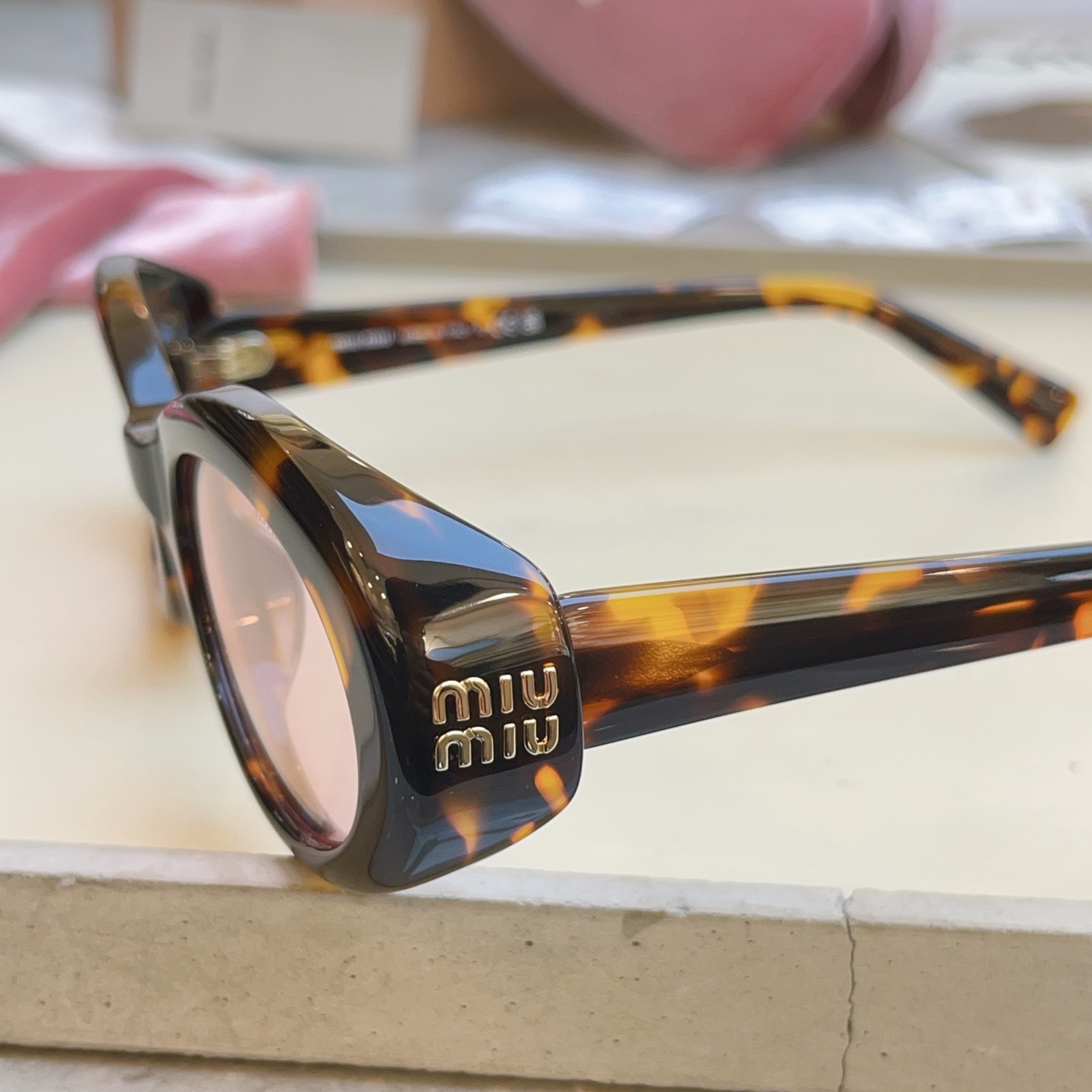Miu Miu MIUMI*】缪*缪新款太阳镜 高版本--，Mod: MU B09-F，SIZE:52口21-140个