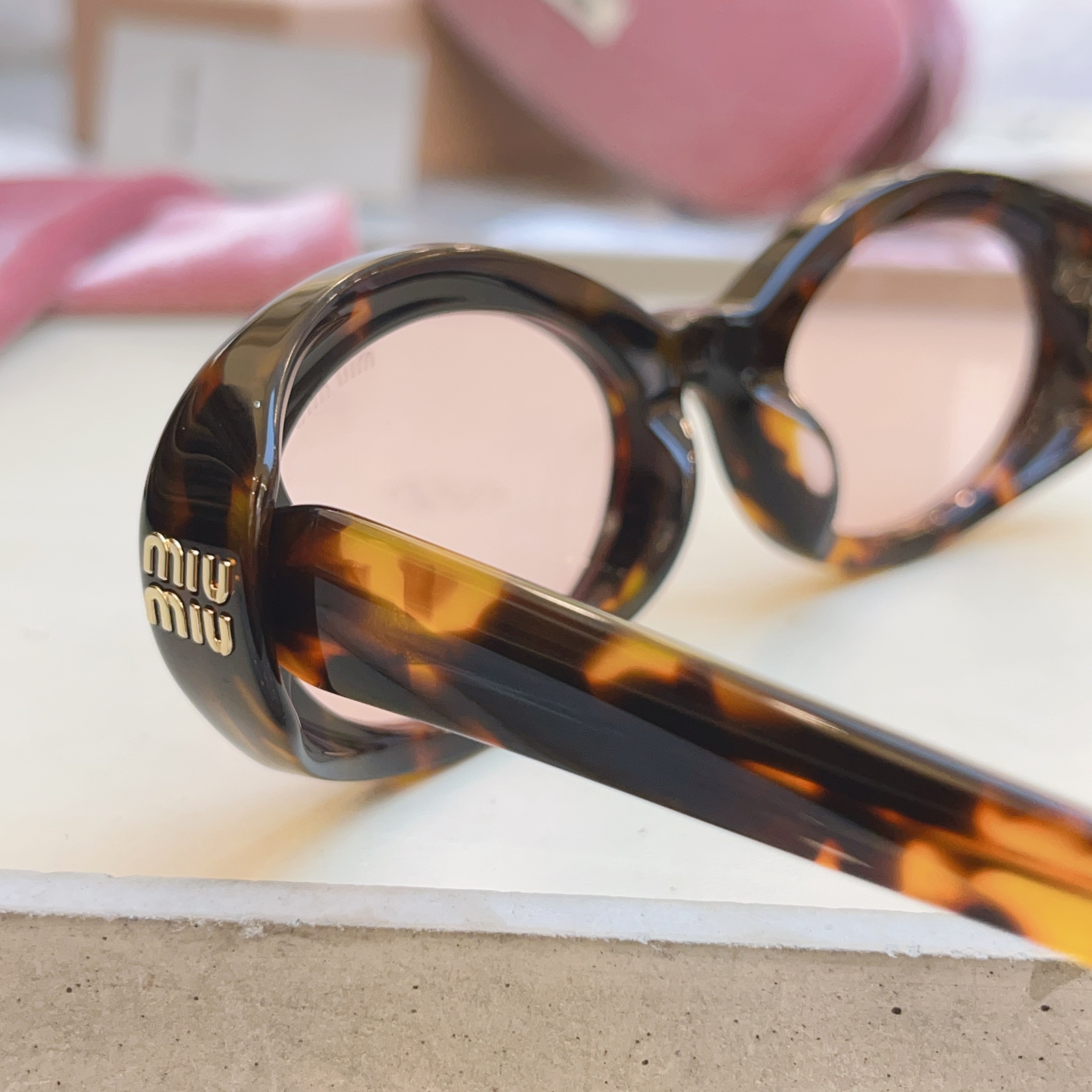 Miu Miu MIUMI*】缪*缪新款太阳镜 高版本--，Mod: MU B09-F，SIZE:52口21-140个