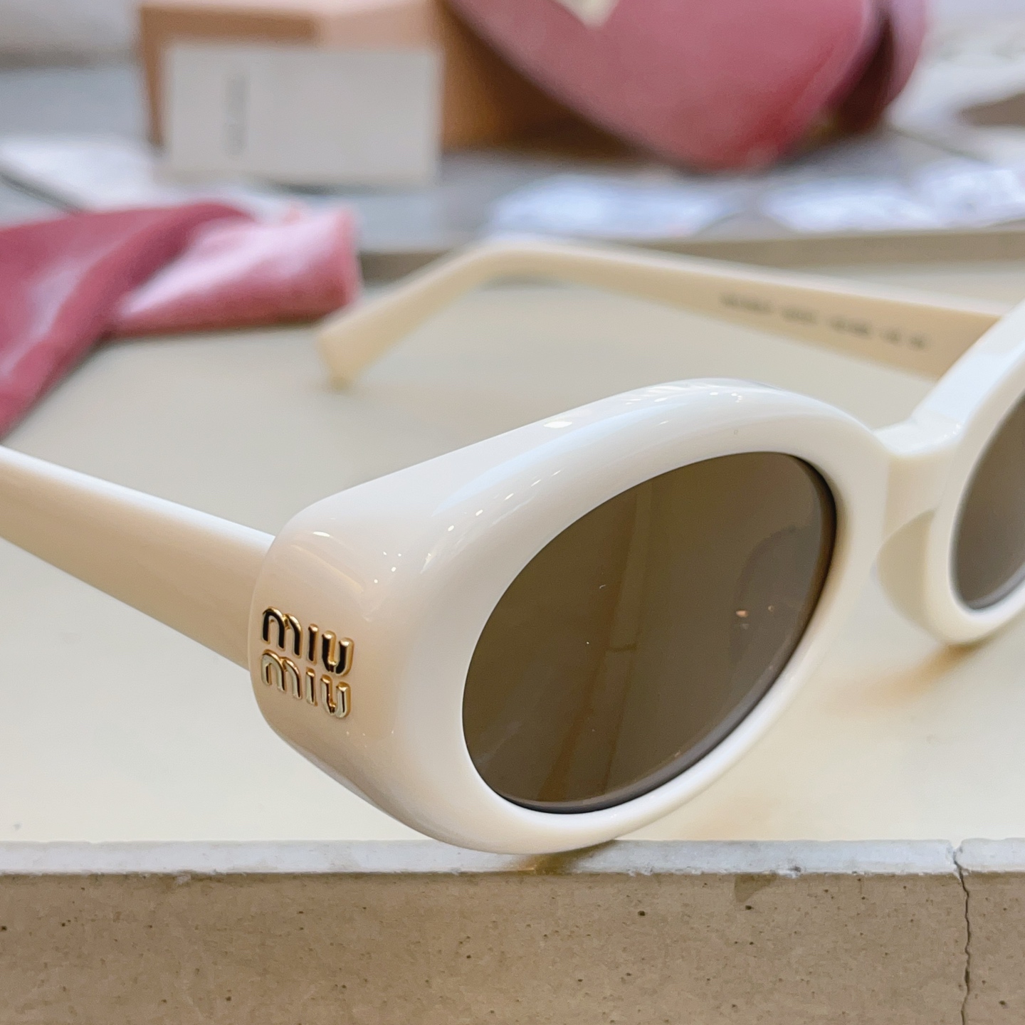 Miu Miu MIUMI*】缪*缪新款太阳镜 高版本--，Mod: MU B09-F，SIZE:52口21-140个
