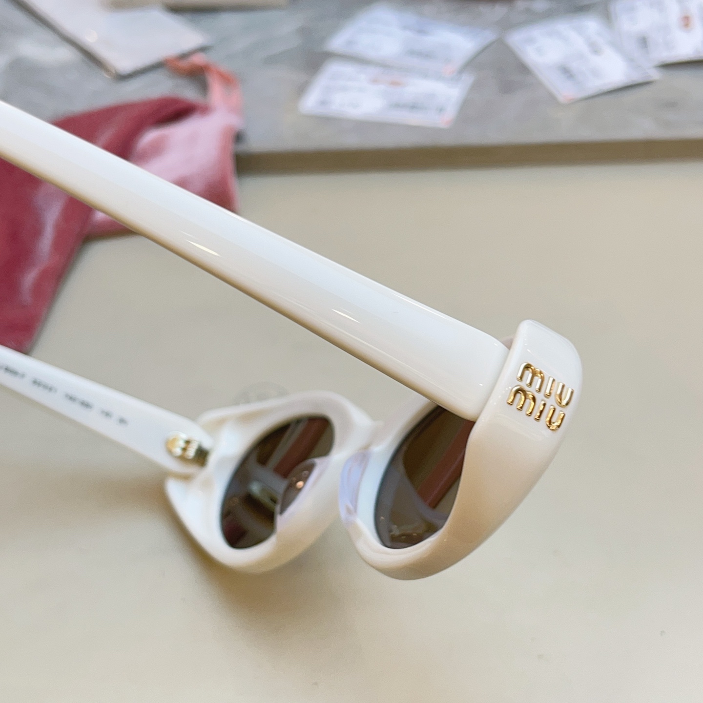 Miu Miu MIUMI*】缪*缪新款太阳镜 高版本--，Mod: MU B09-F，SIZE:52口21-140个