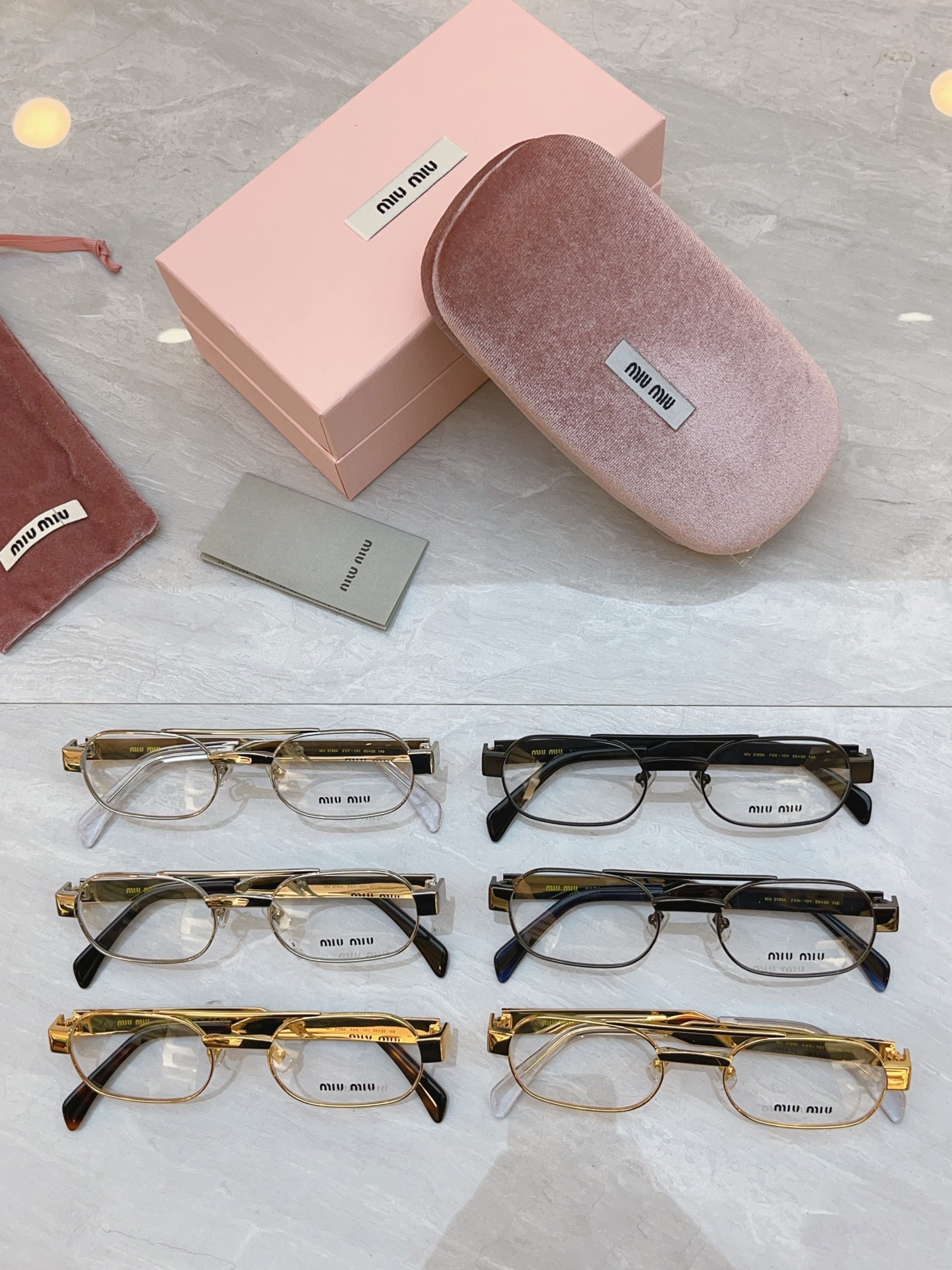 Miu Miu MIUMI*】缪*缪新款太阳镜，Mod: MU 2139A，SIZE:53口20-148