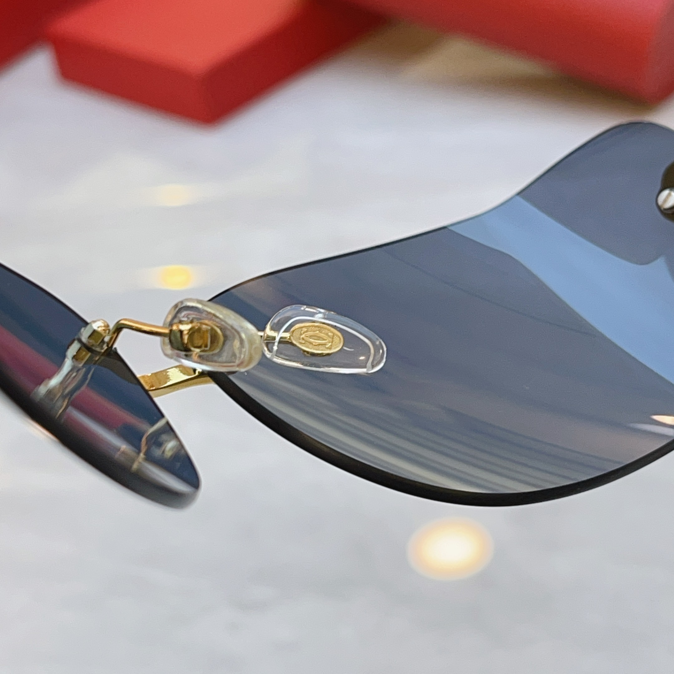 Cartier CARTIE*】卡地*亚新款太阳镜，CT0266S，size: 65口15-115