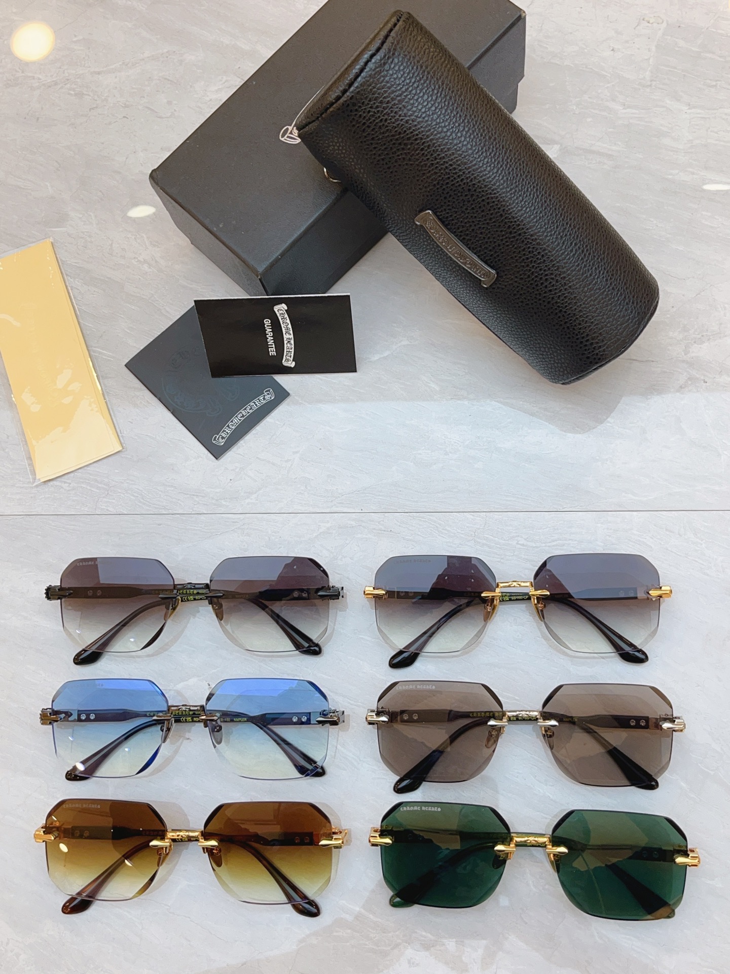 Chrome Hearts CHROME HEART*】克罗*心新款太阳镜，MODEL：NM，SIZE：62口18-150