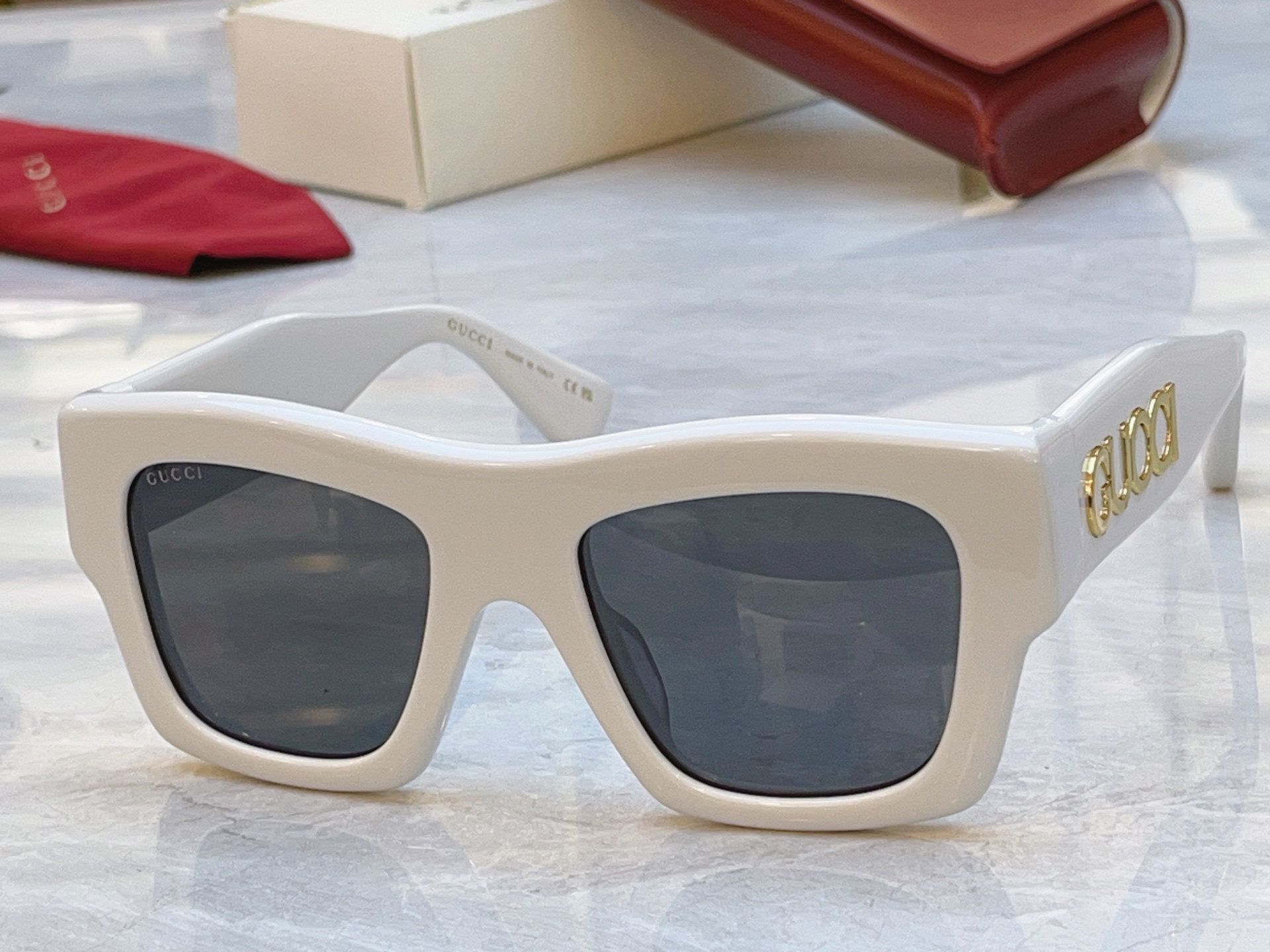 Gucci GUCC*】古*驰新款太阳镜，MODEL：GG1772S，SIZE:52口20-140