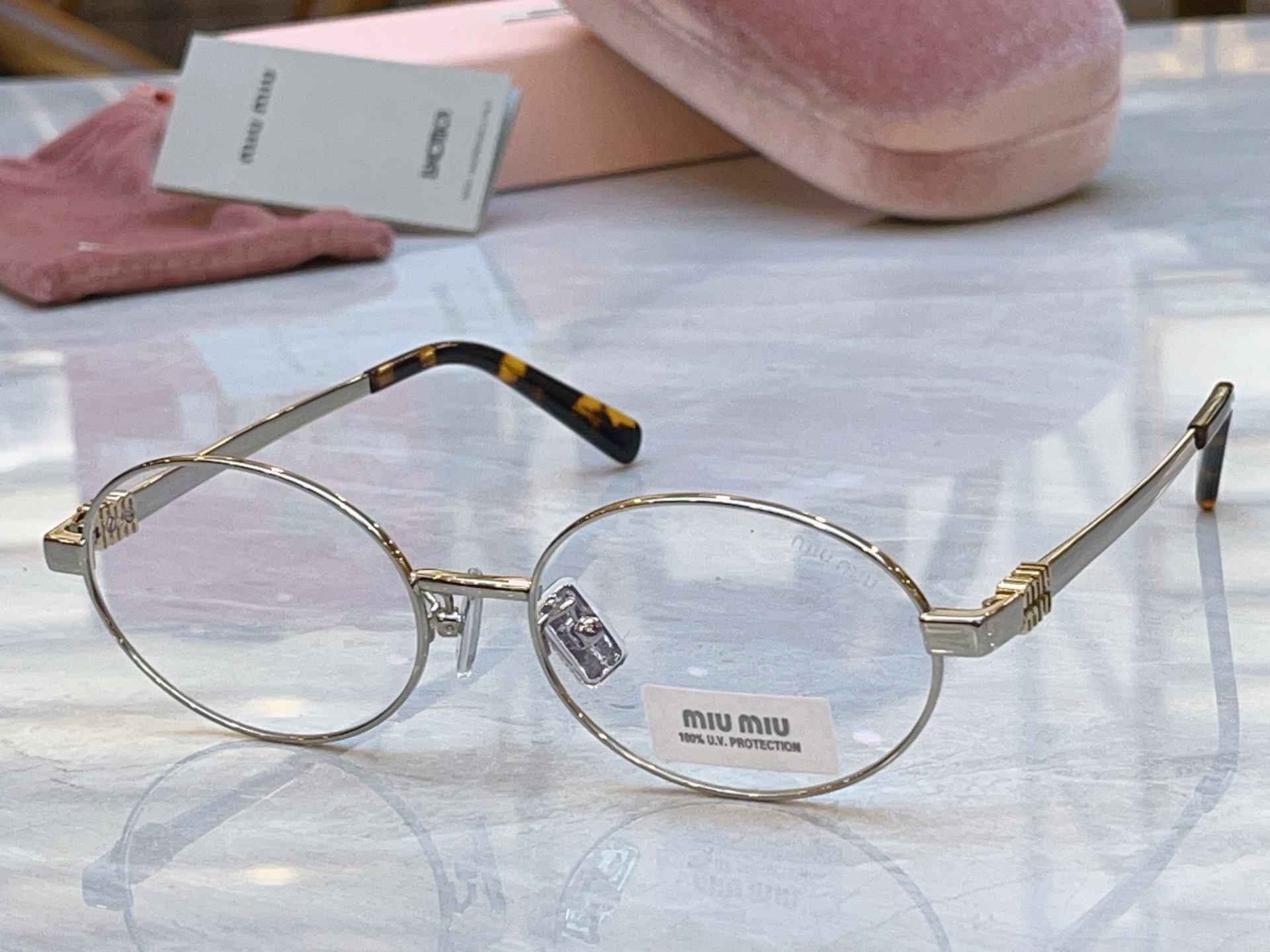 Miu Miu MIUMI*】缪*缪新款太阳镜，Mod: MU 50ZV，SIZE:54口19-145