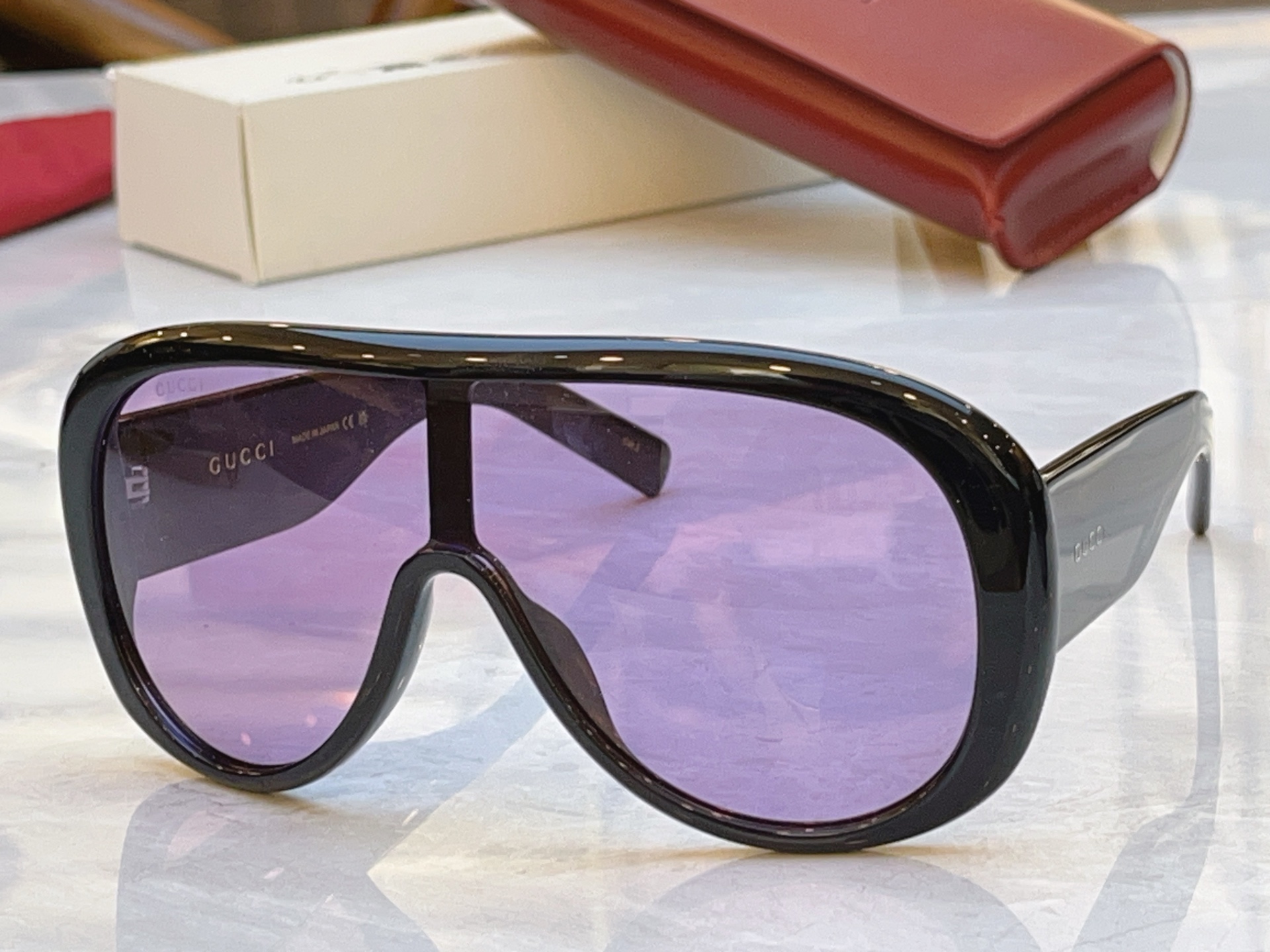 Gucci GUCC*】古*驰新款太阳镜，MODEL：GG2164S，SIZE:99口1-130