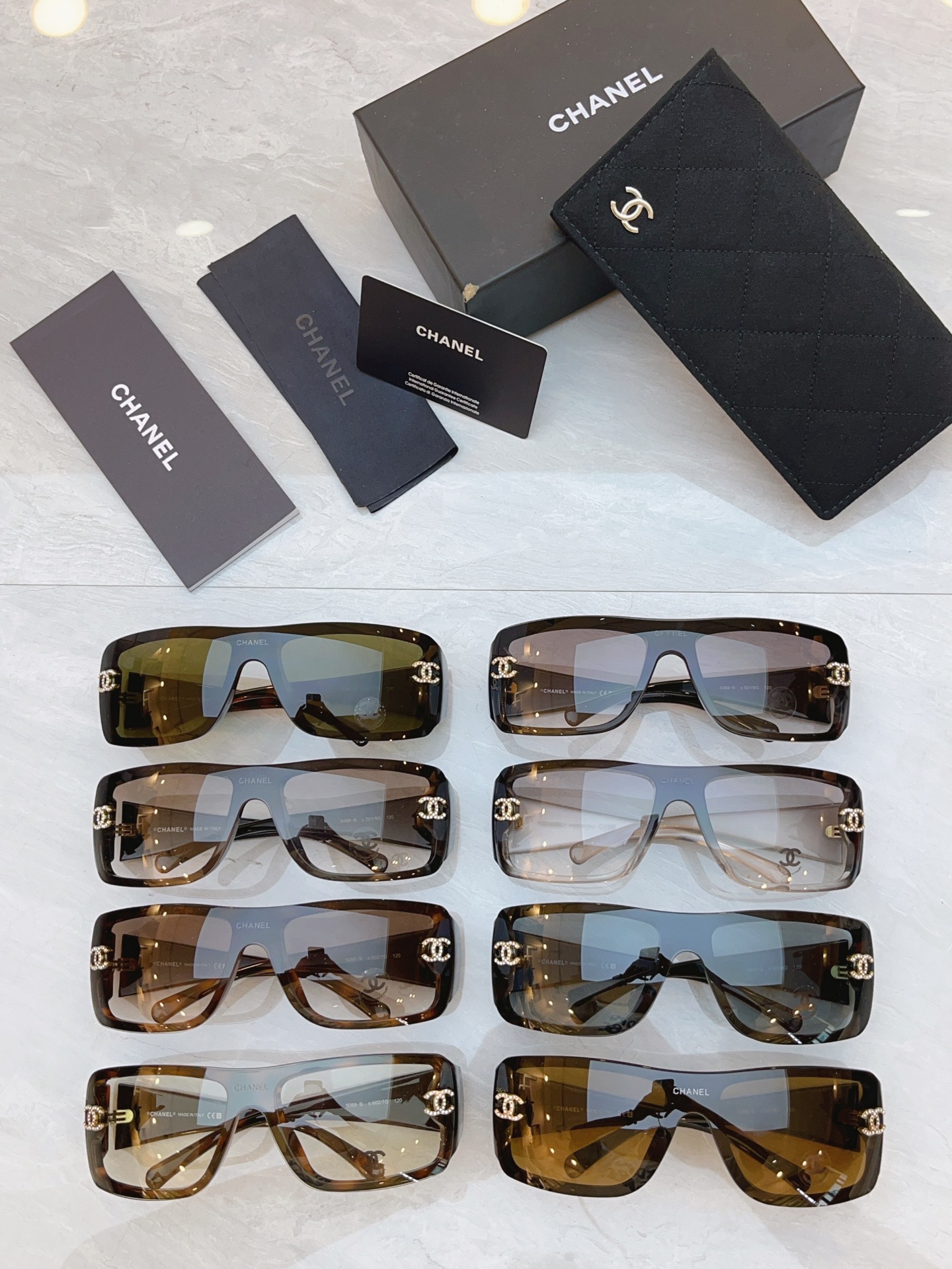 Chanel CHANE*香奈儿新款太阳镜，MODEL：5088-B，SIZE：120