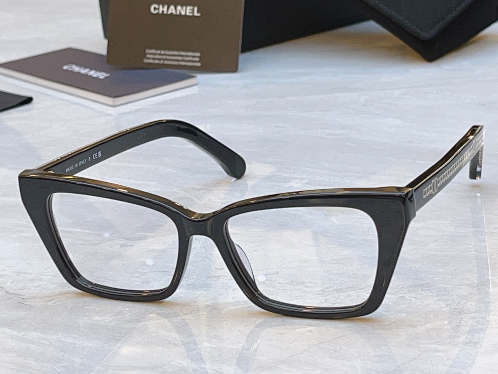 Chanel CHANE*】香奈儿新款眼镜架，MODEL：CH3494，SIZE：54口17-140